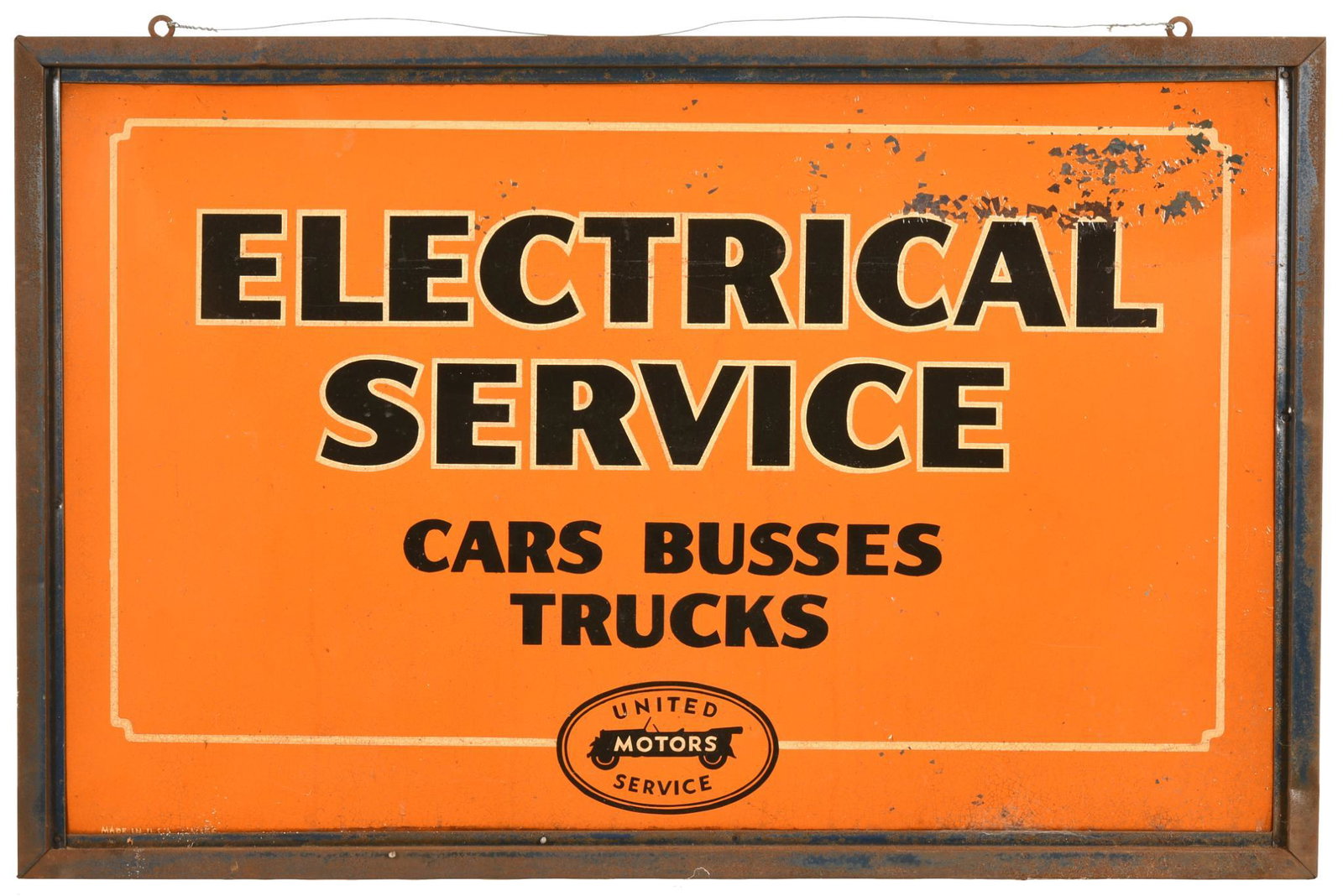 United Motors Service Electrical Service Sign (1 of 2)