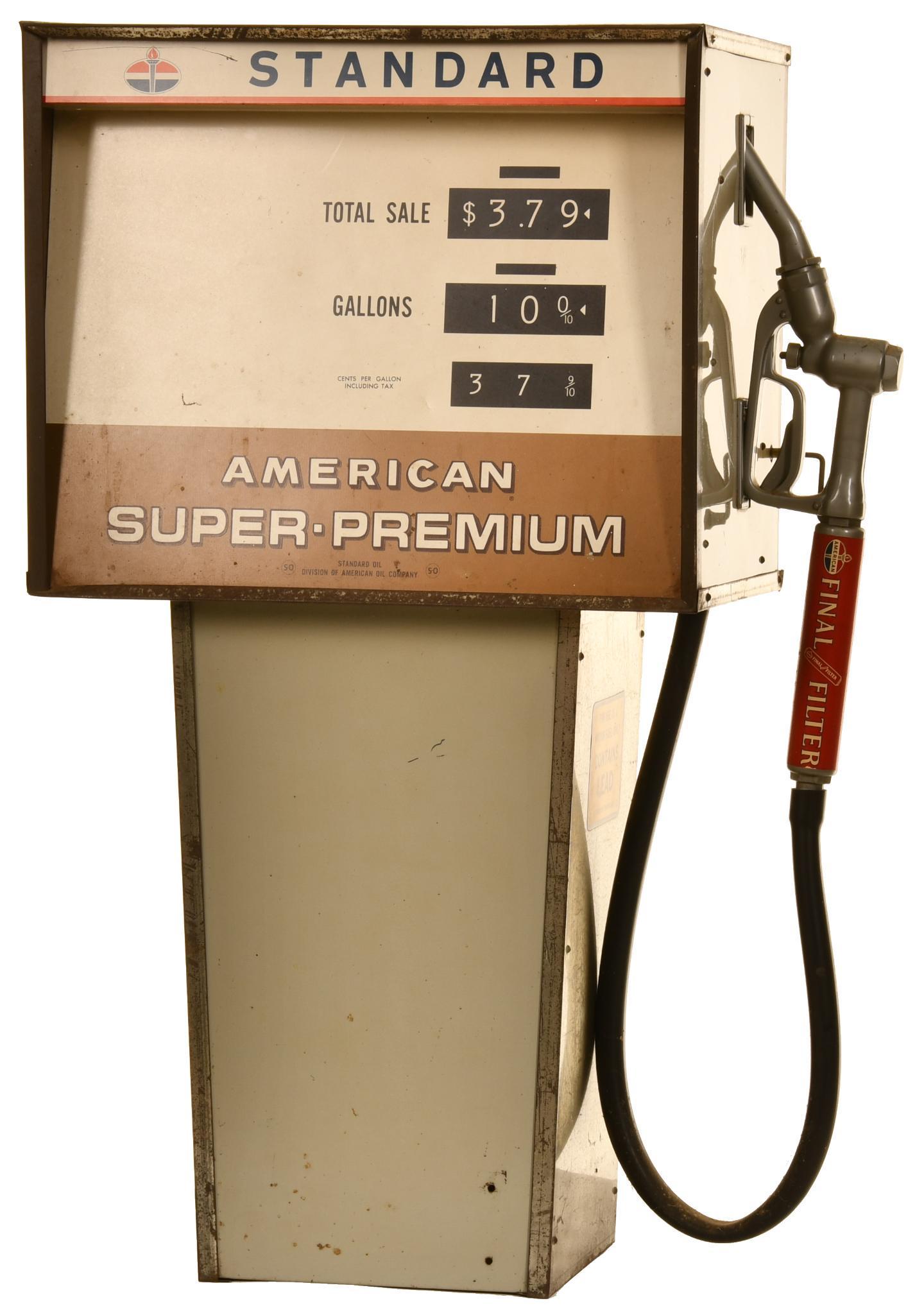 Standard Oil Toy Metal Gasoline Pump (1 of 2)