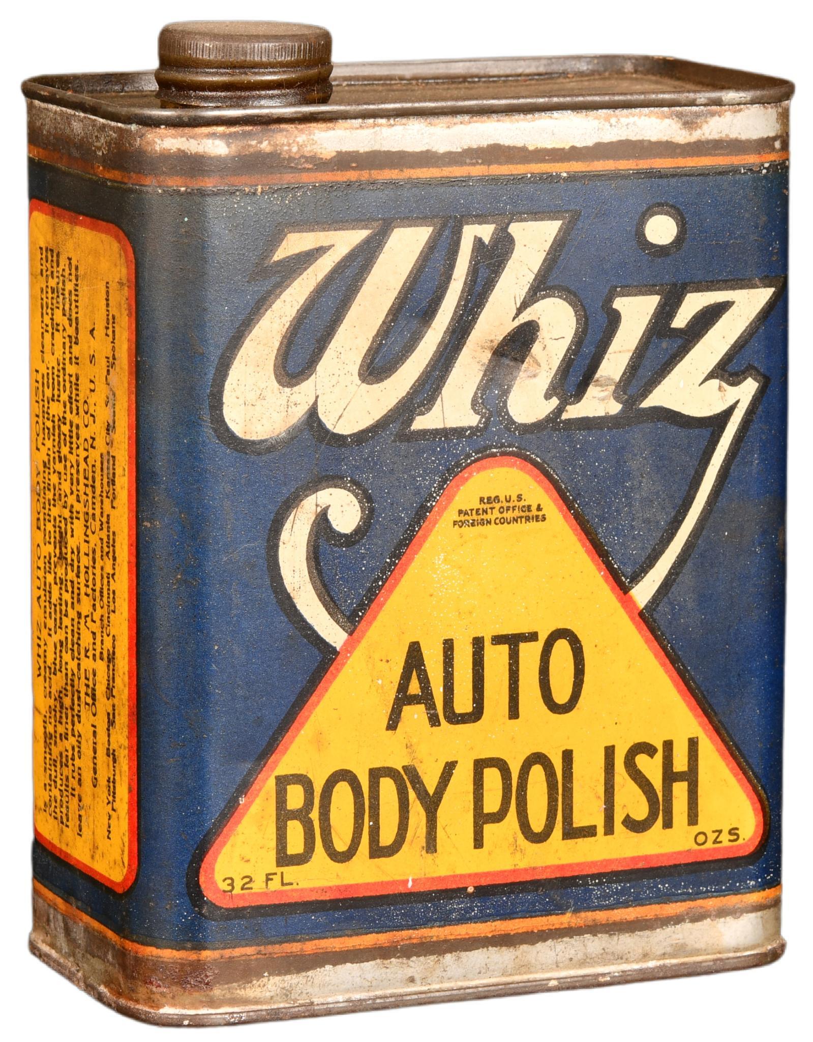 Whiz Auto Body Polish Metal Can (1 of 2)