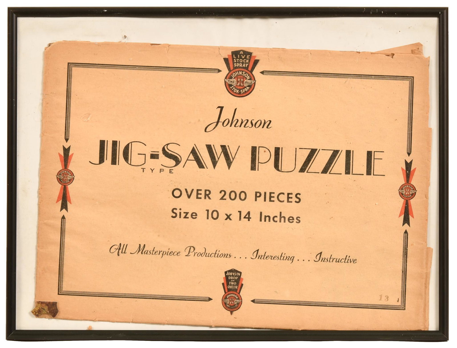 Johnson Oil Jig-Saw Puzzle (1 of 2)
