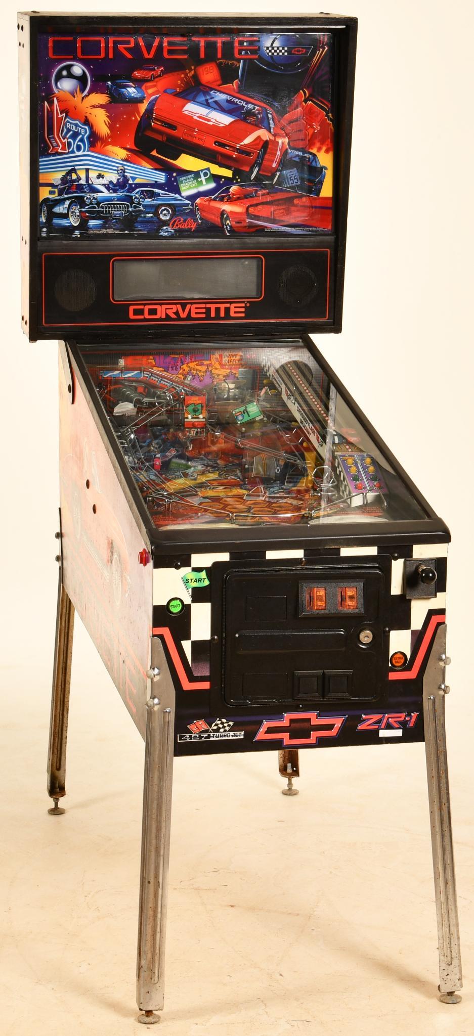 Corvette Pinball Machine by Bally Model #53336 (1 of 6)