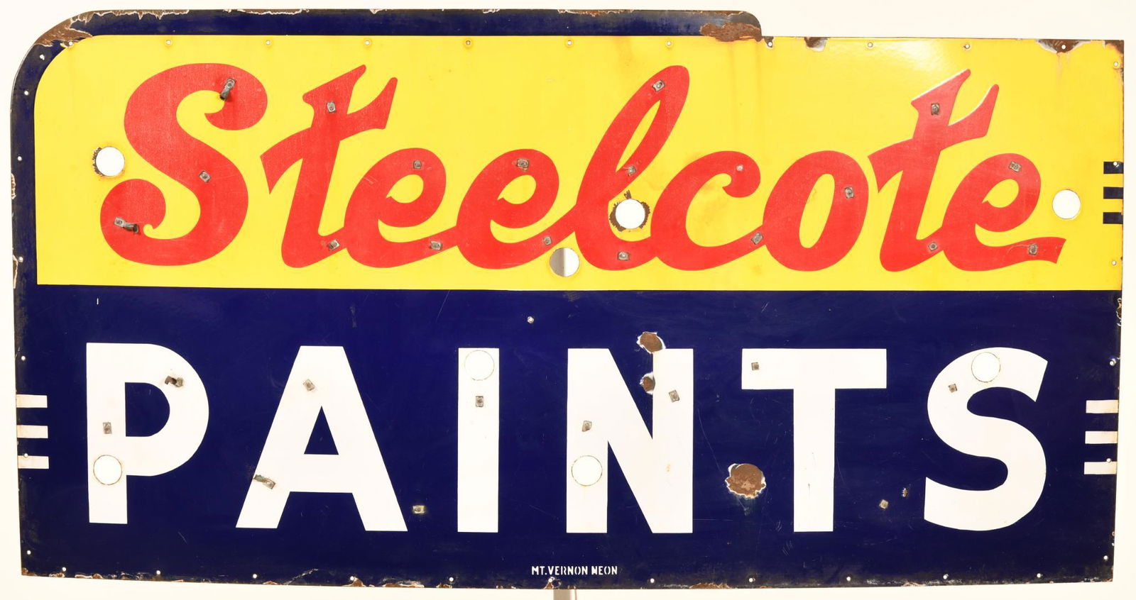 Steelcote Paints Porcelain Neon Sign (1 of 2)