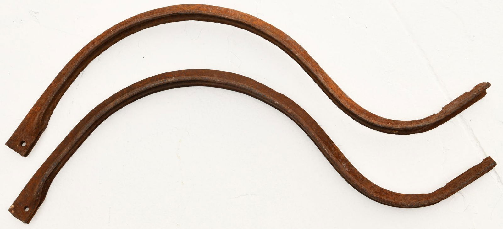 Phillips 66 Metal Curb Stand Brackets (1 of 1)