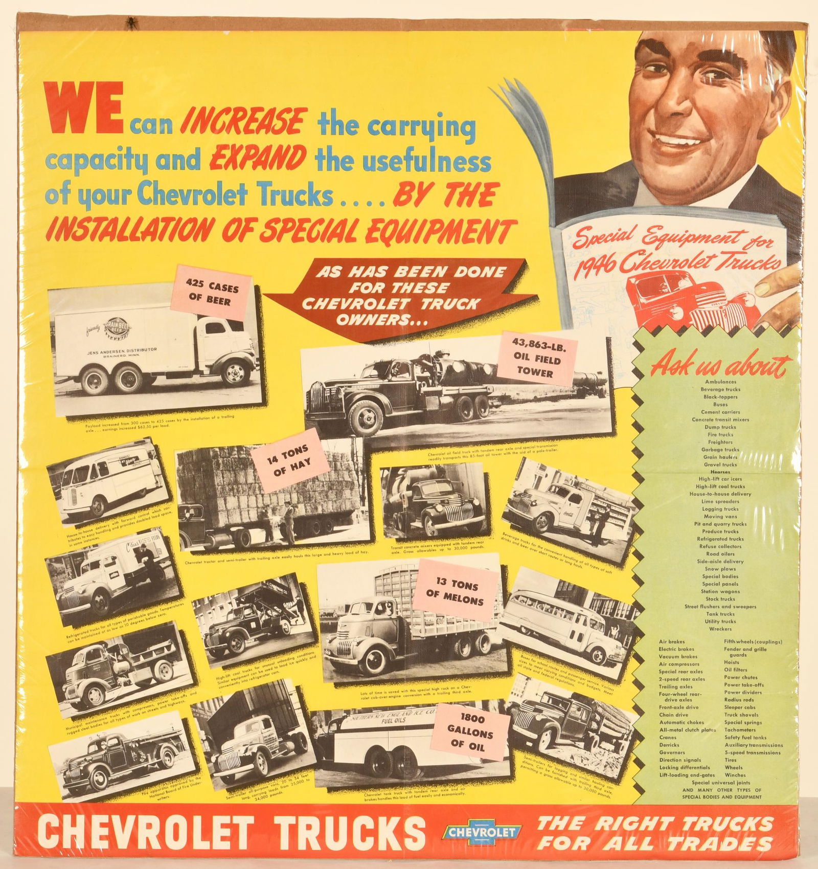 1940's Chevrolet Paper Brochure (1 of 1)