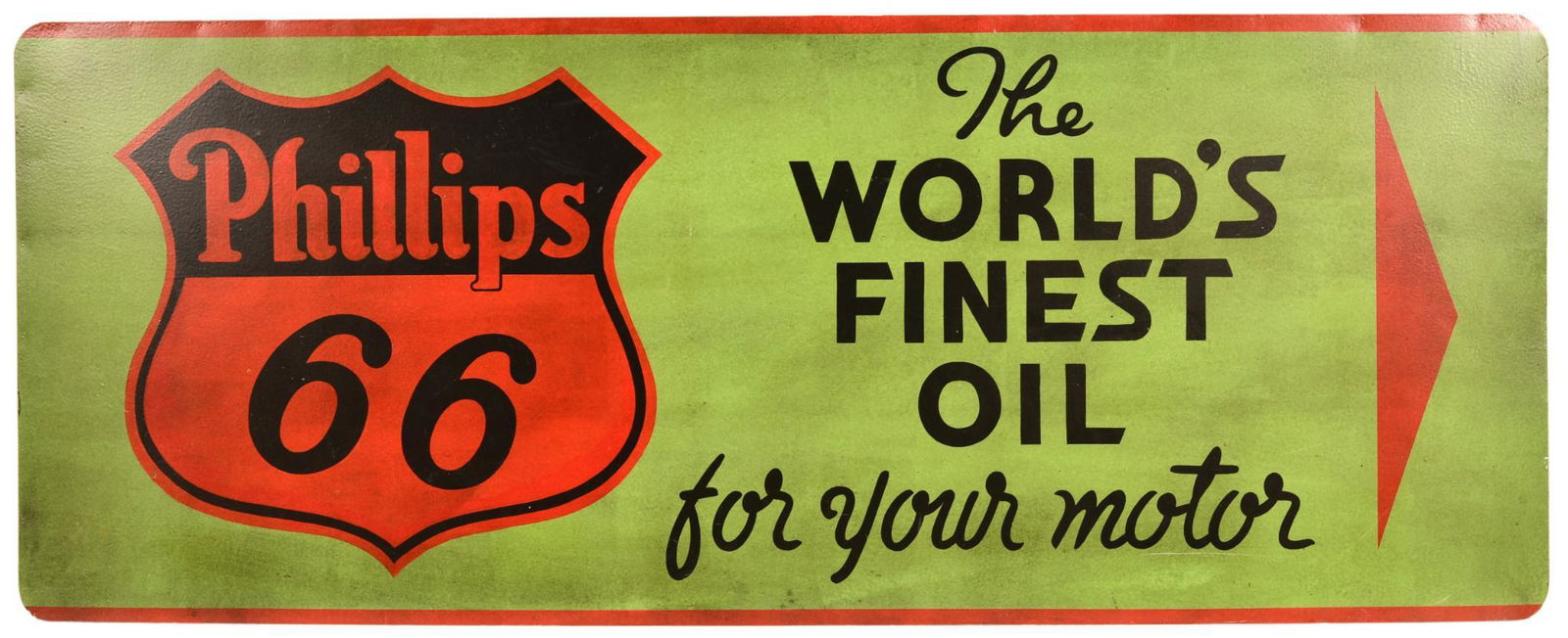 Phillips 66 Oil Metal Sign (1 of 2)