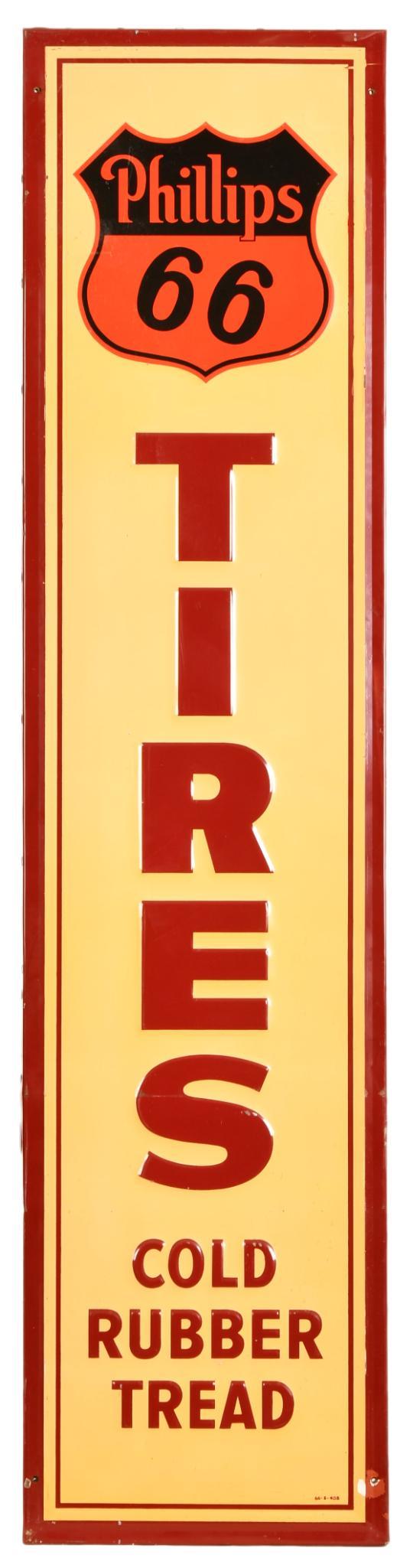 Phillips 66 (Red & Orange) Tires Cold Rubber Tread (1 of 2)