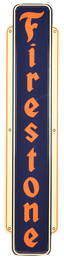 Firestone (Tires) Vertical Metal Sign