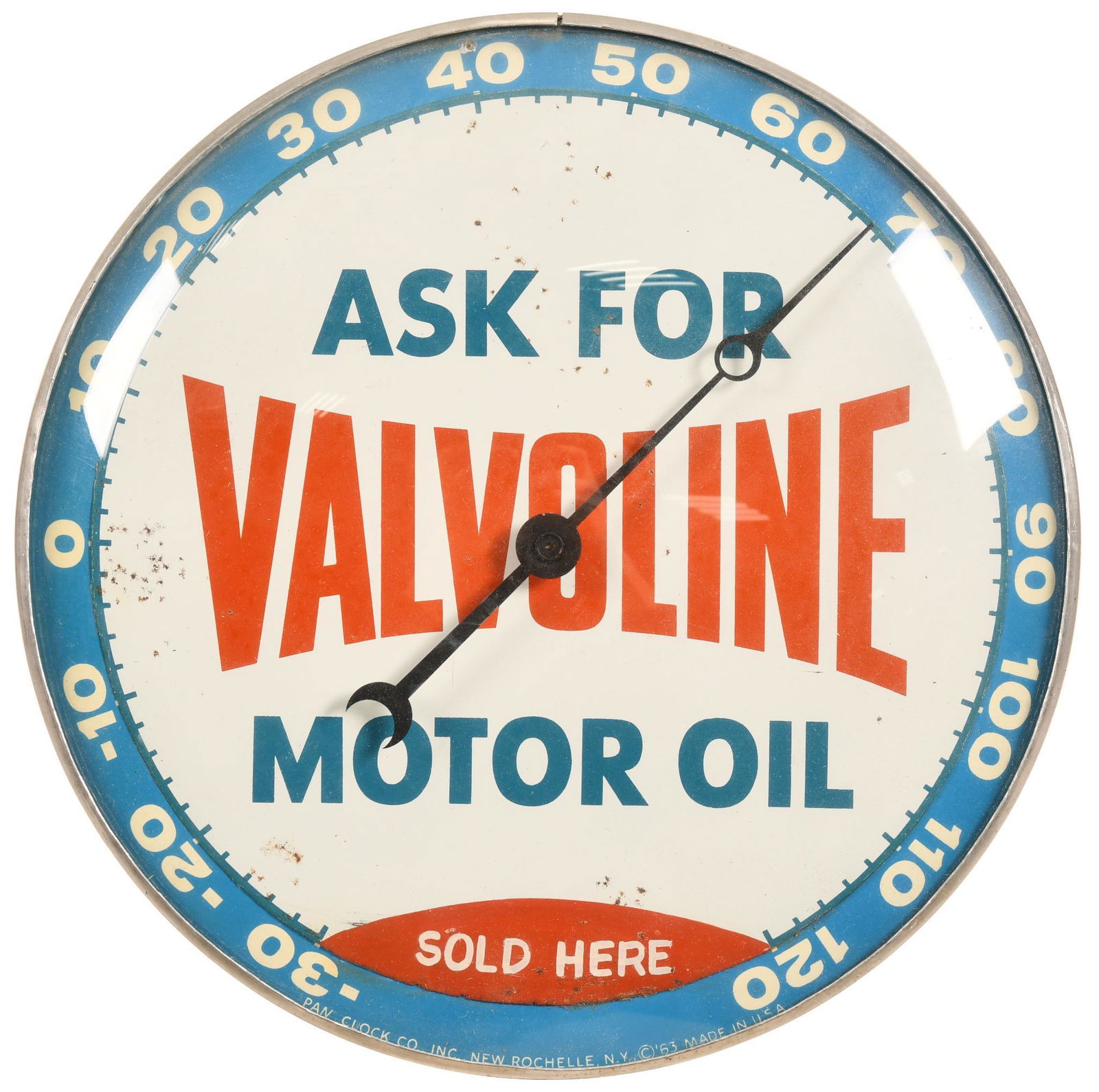 Ask For Valvoline Motor Oil Bubble Thermometer (1 of 2)