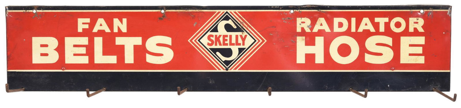Skelly Fan Belts Radiator Hose Metal Display Sign (1 of 2)