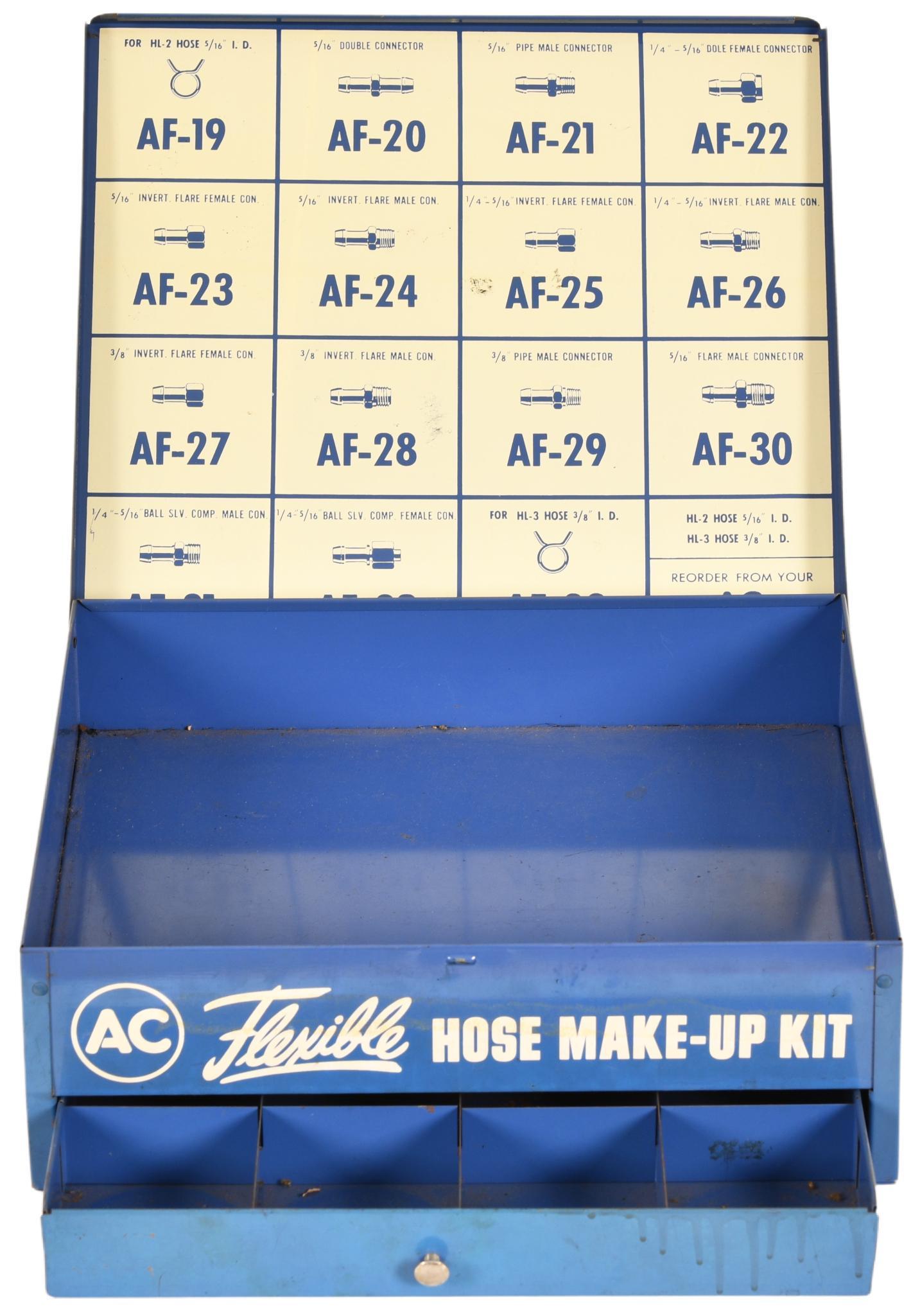 AC Flexible Hose Make-Up Kit Metal Cabinet (1 of 2)