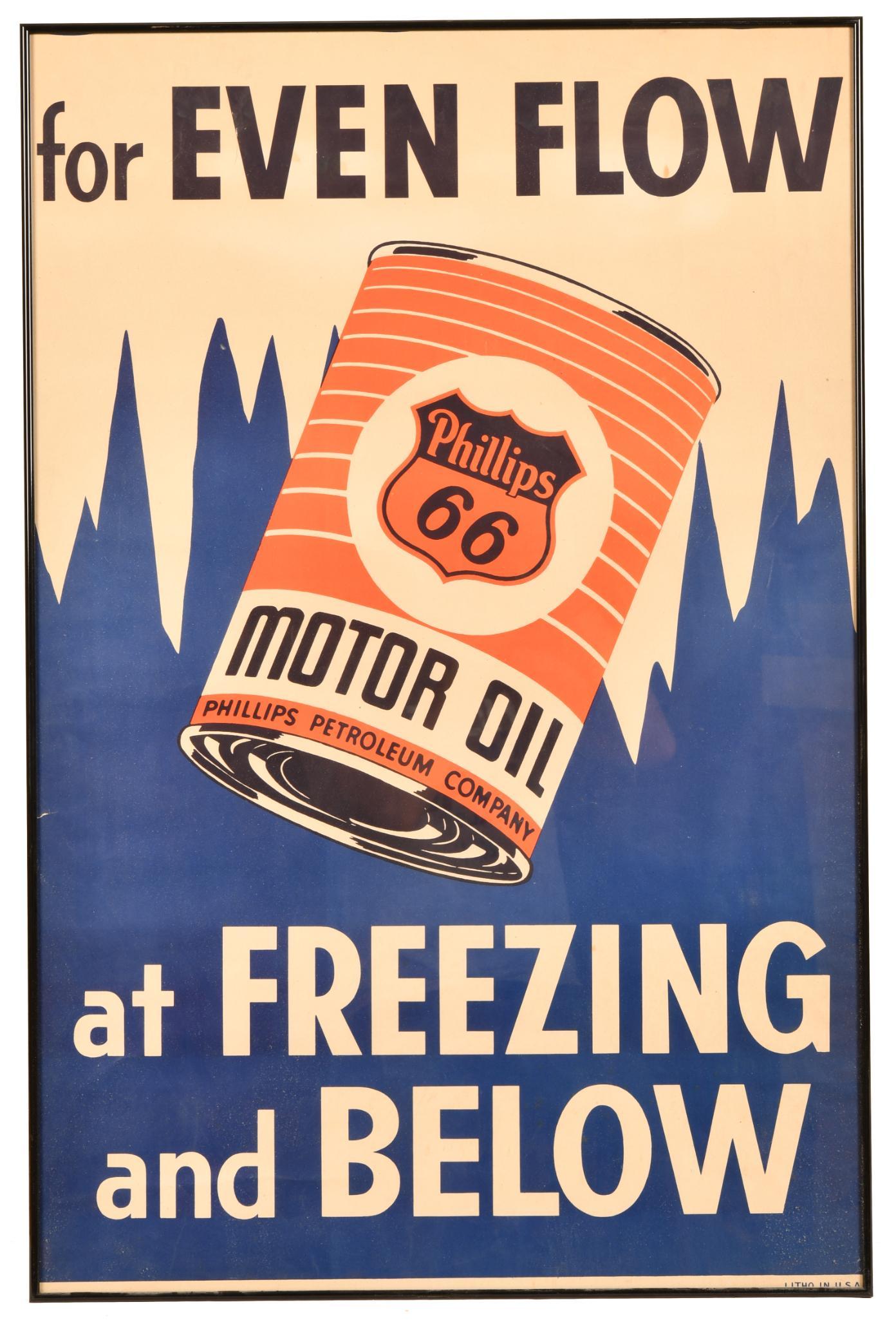 Phillips Motor Oil w/Can Poster (1 of 2)