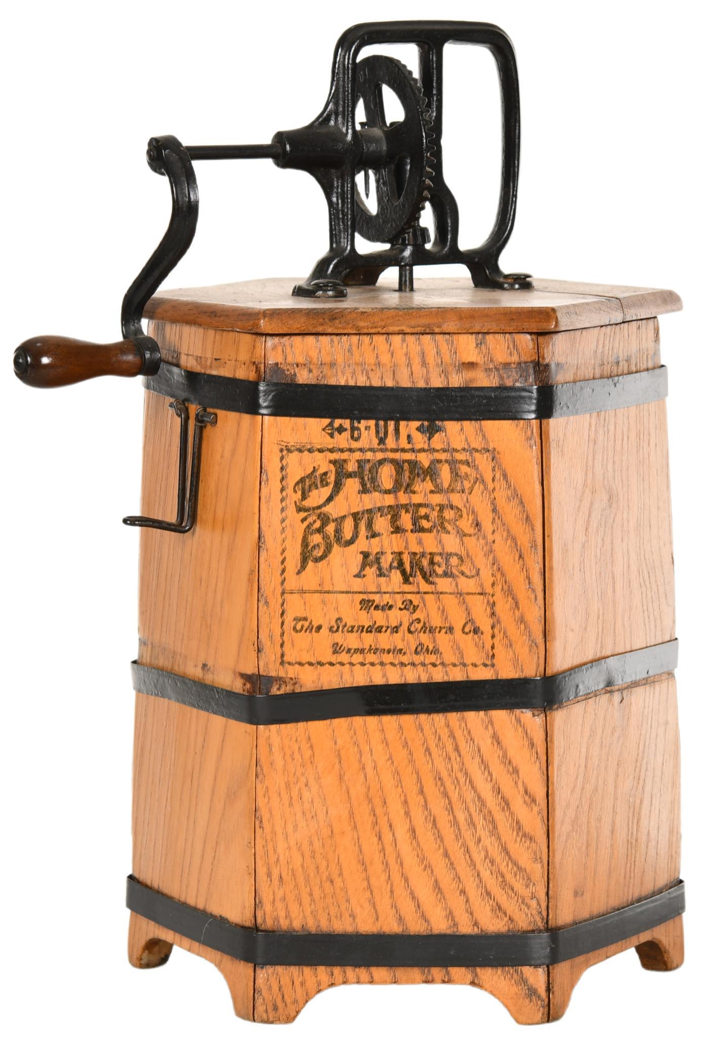 The Standard Churn Co. "The Home Butter Maker" (0052) on May 20, 2022