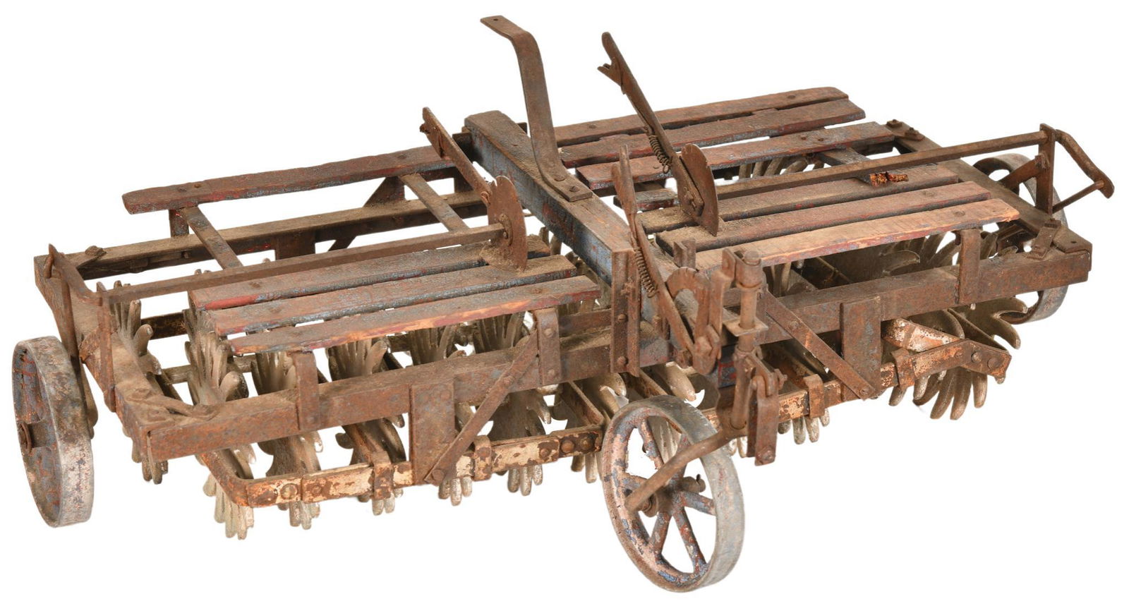 Salesman Sample Horse Drawn Rotary Hoe (1 of 2)