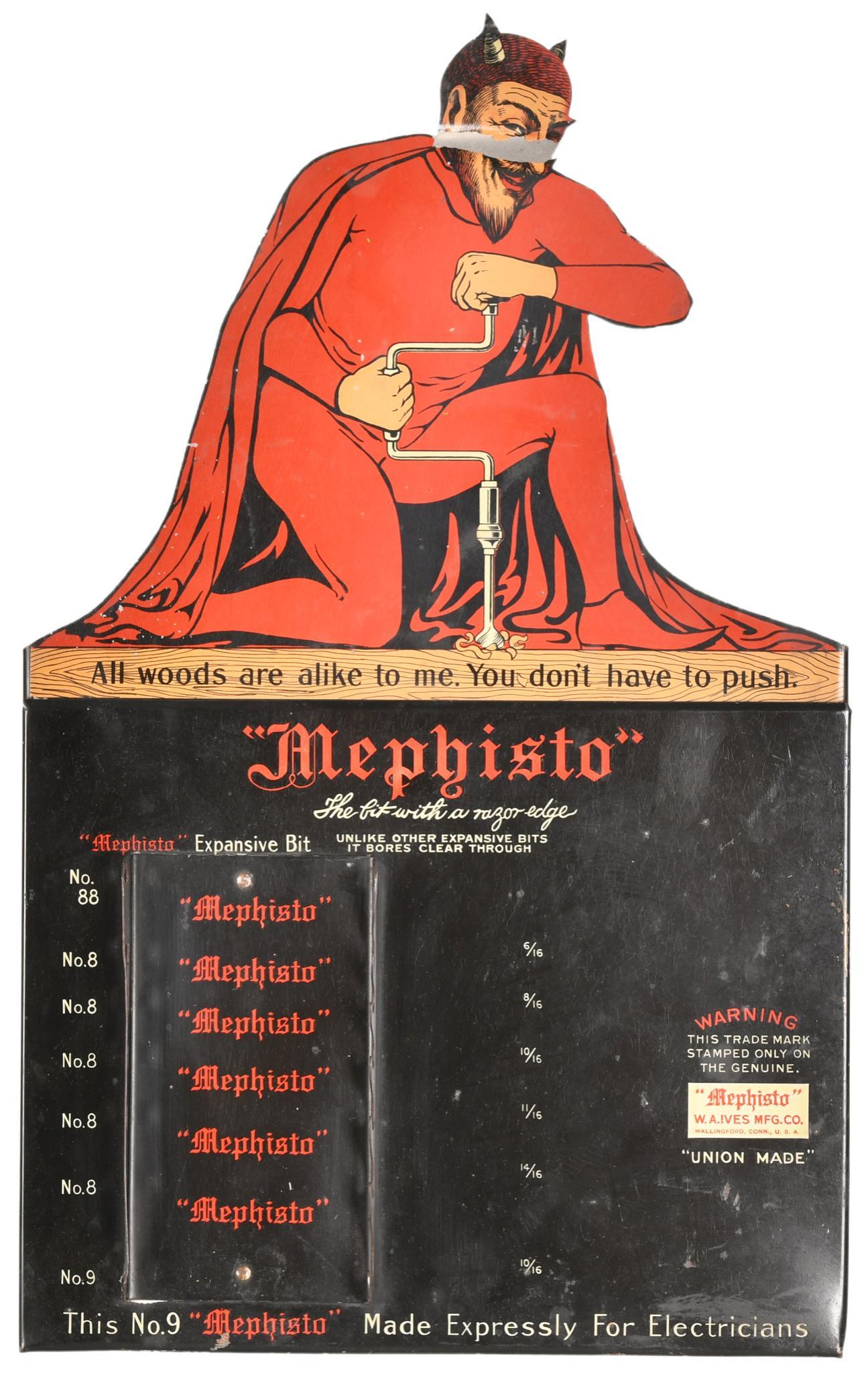Mephisto Diecut Countertop Display With Devil (1 of 2)