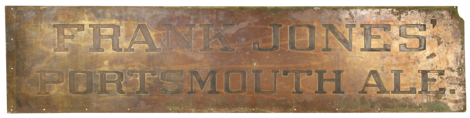 Frank Jones Portsmouth Ale Horizontal Sign (1 of 2)