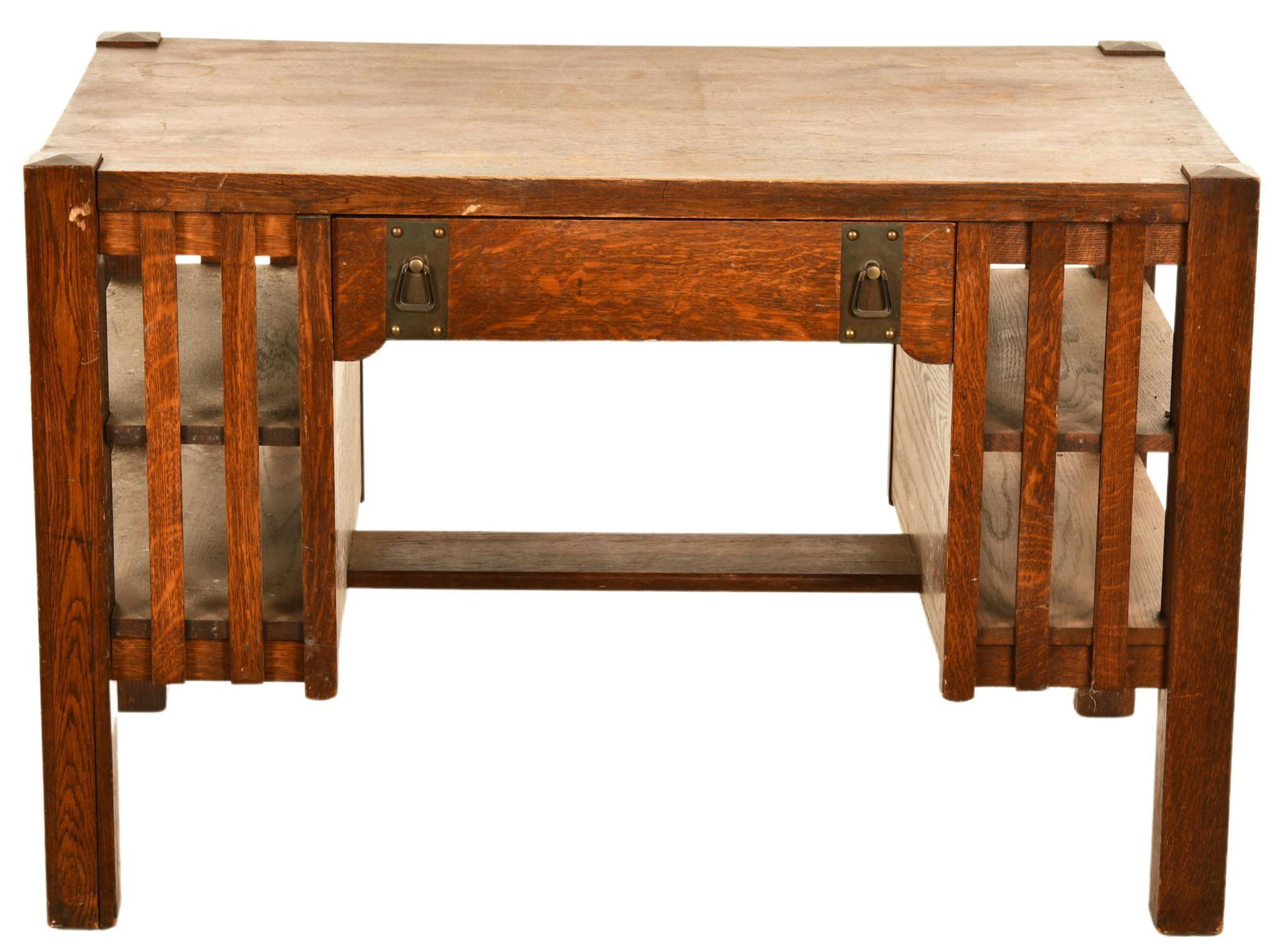 Library Style Wood Table (1 of 2)