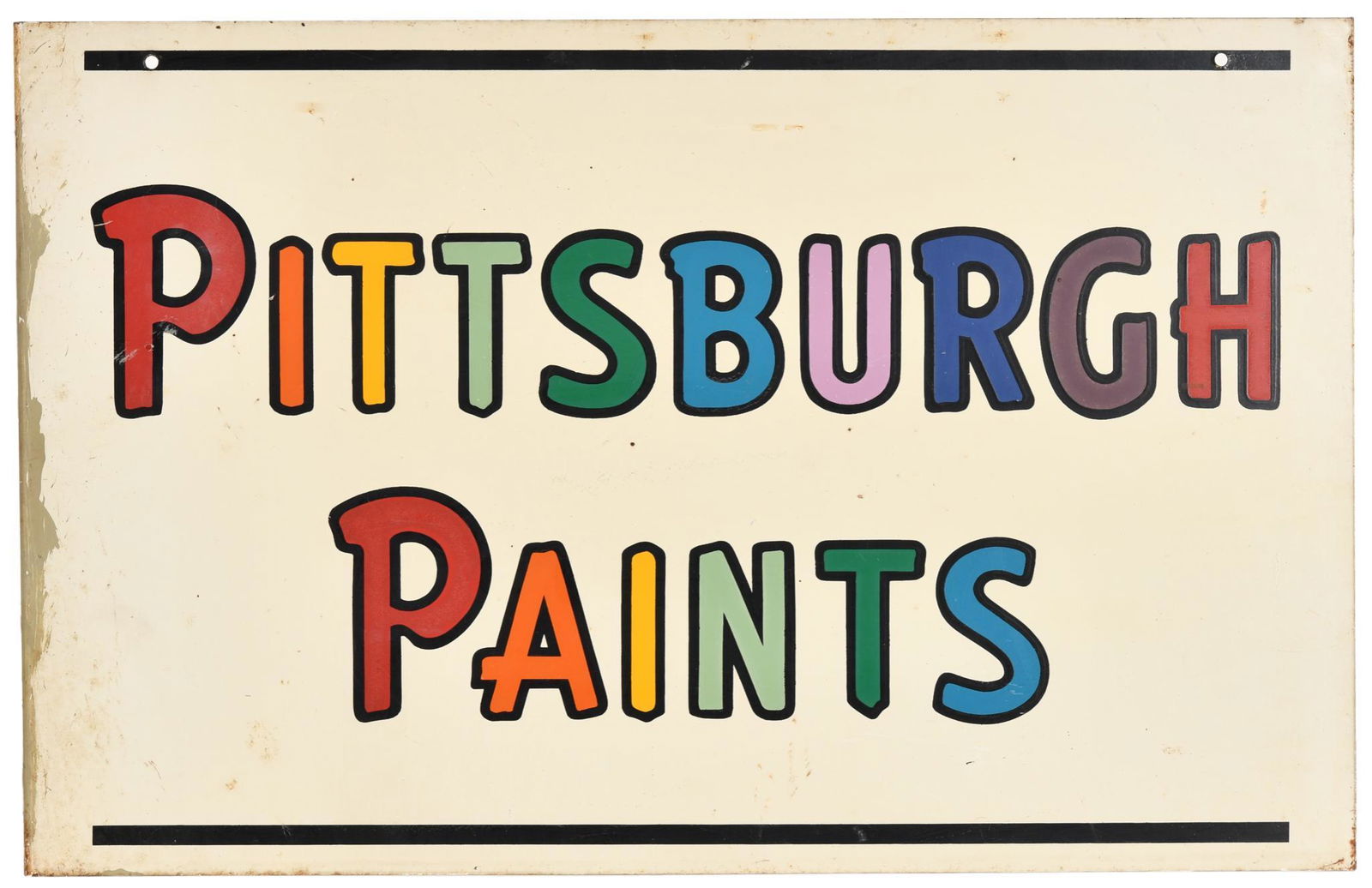 Pittsburgh Paints Flange Sign (1 of 2)