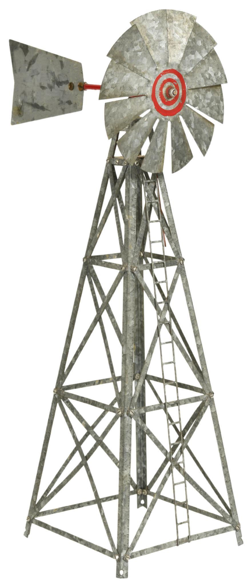 Salesman Sample Galvenized Windmill (1 of 1)
