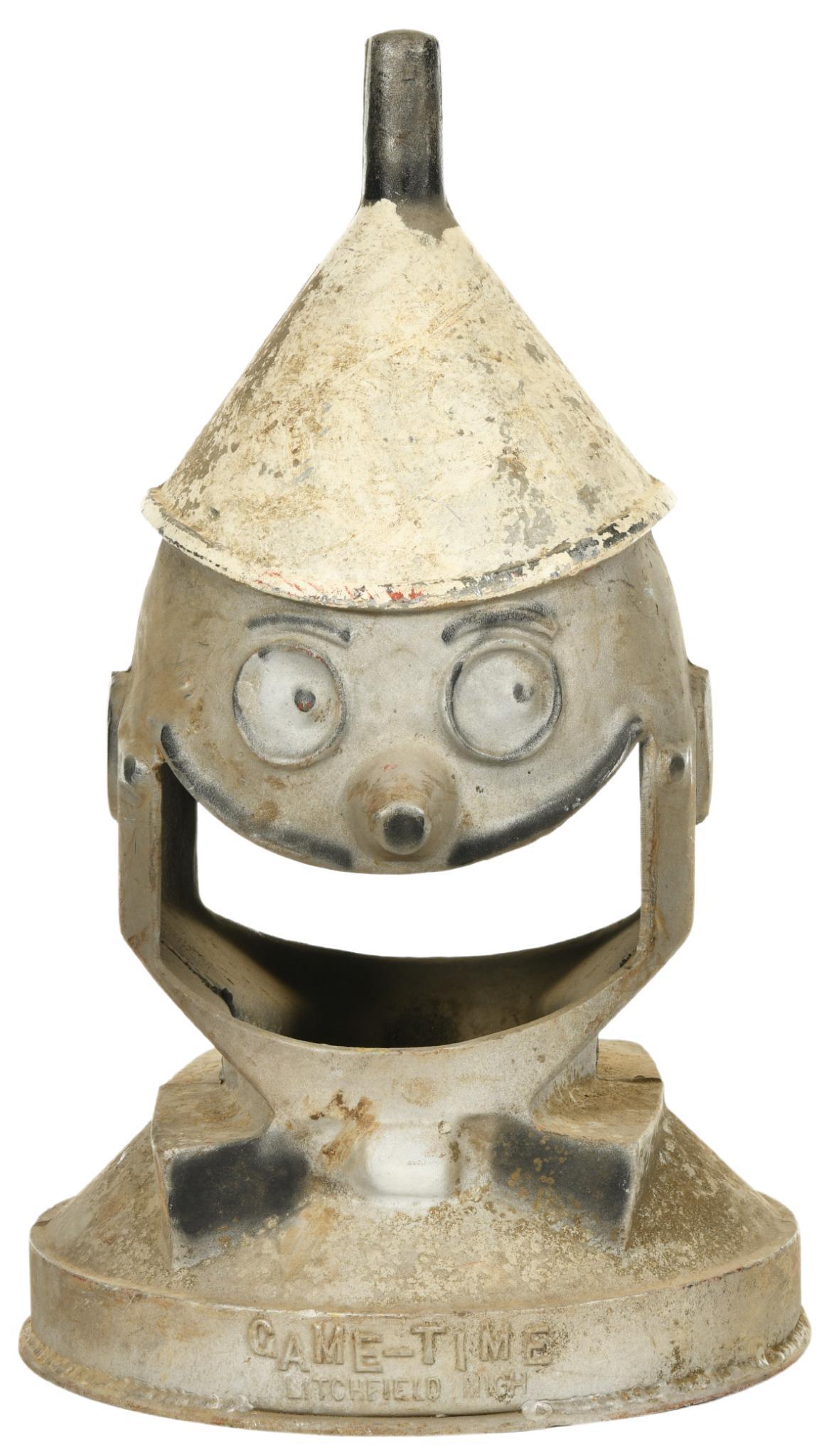 Game-Time Cast Aluminum Garbage Can Lid (1 of 3)