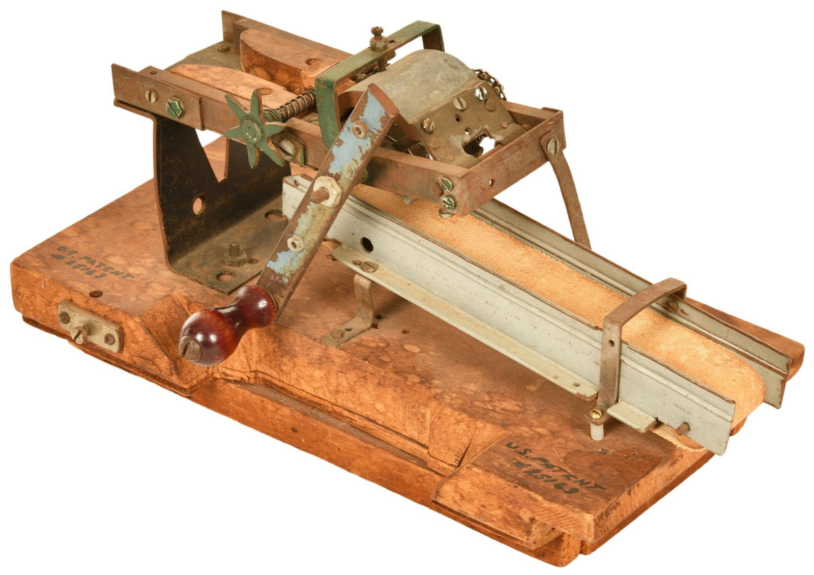 Early Salesman Sample Cutter and Conveyor (1 of 3)