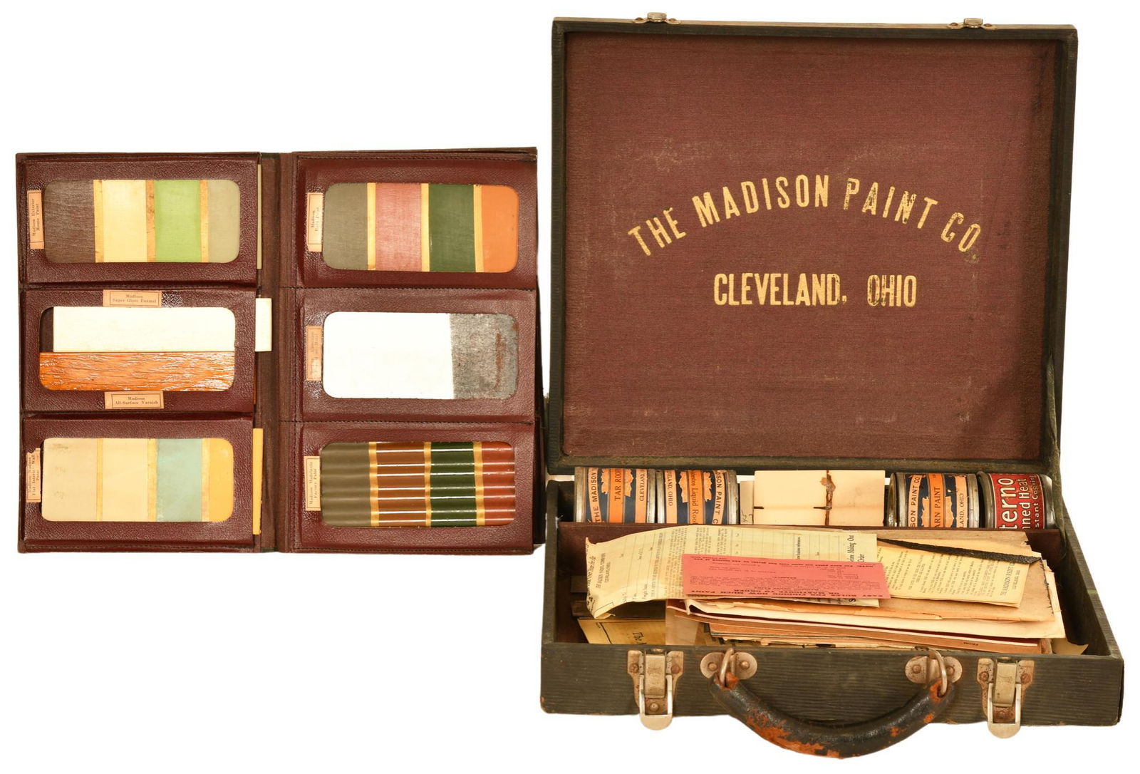 The Madison Paint Co. Salesman Sample Display (1 of 3)