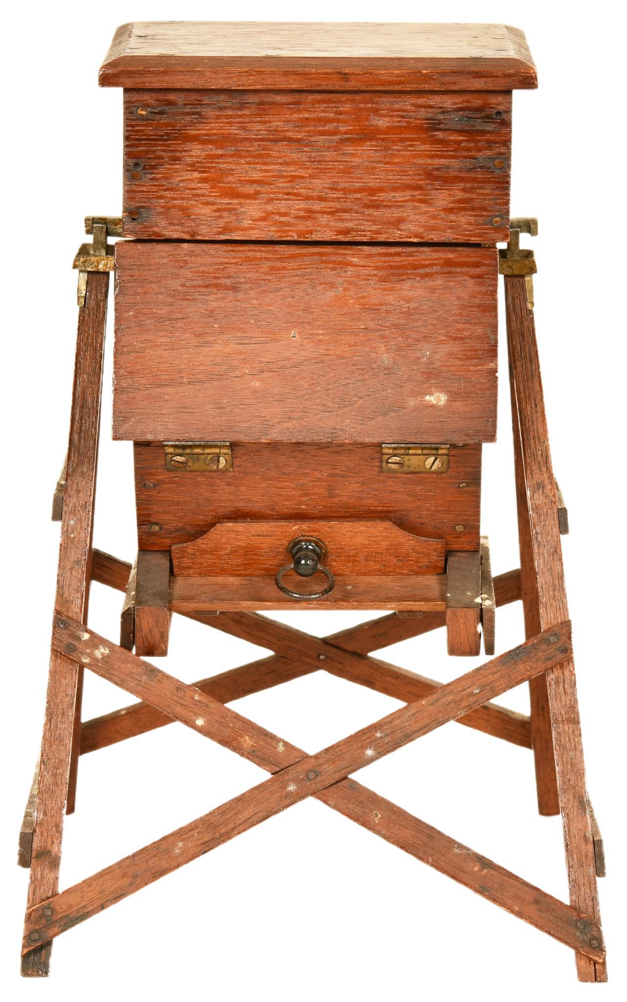 Early Salesman Sample Wooden Sifter (1 of 2)