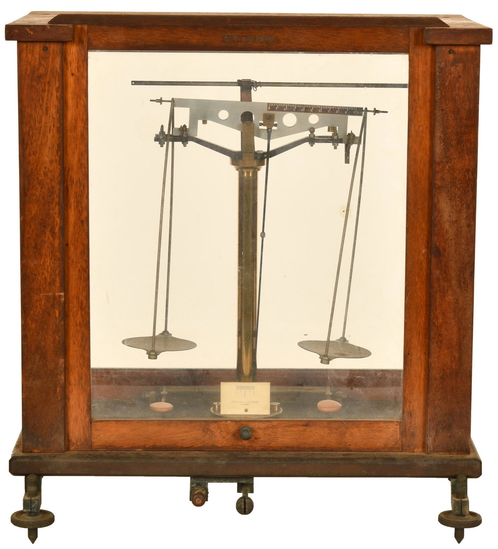 Chicago Apparutus Company Scale In Case (1 of 2)