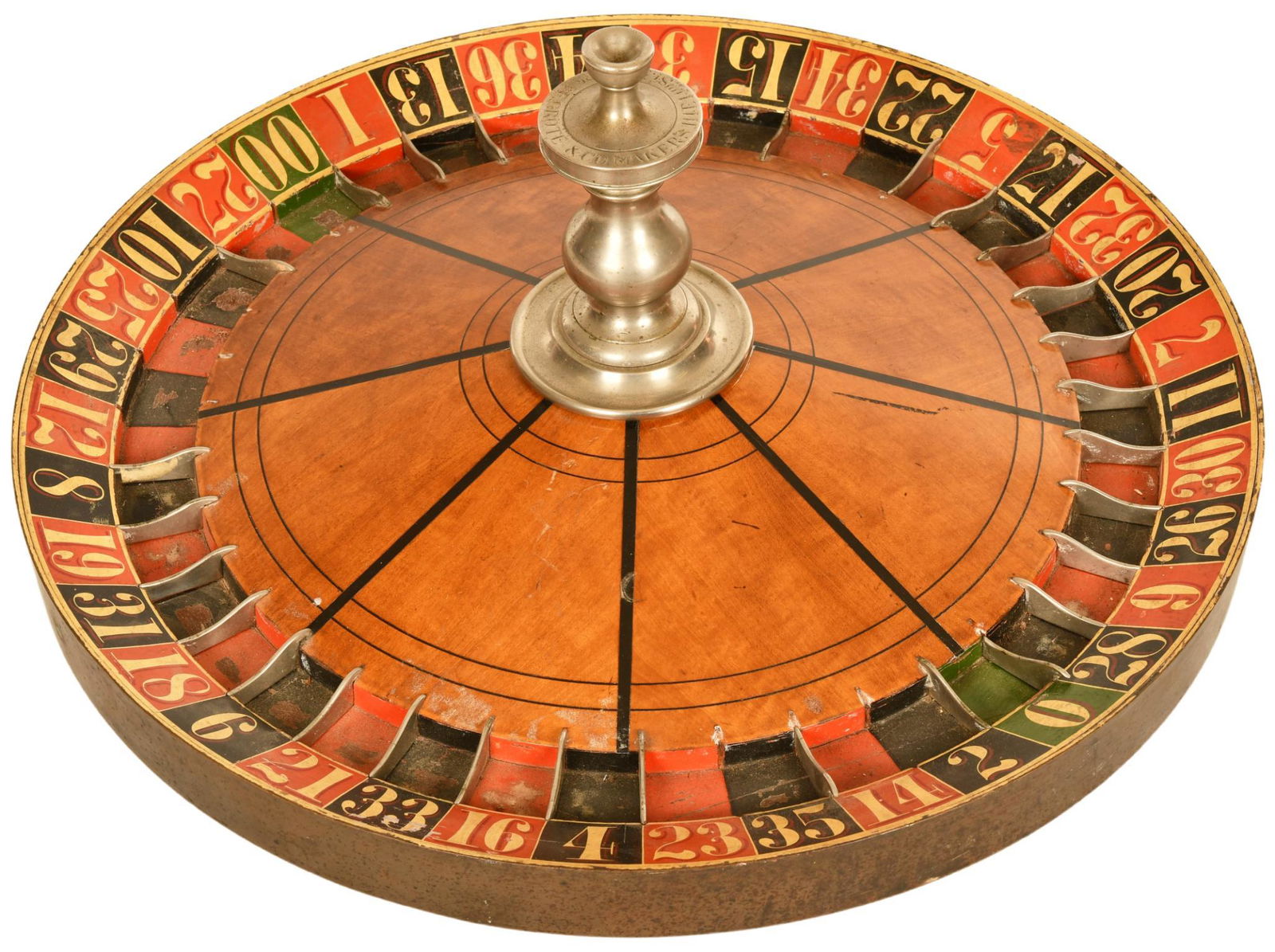 F. Grote & Co. Roulette Table Insert (1 of 2)