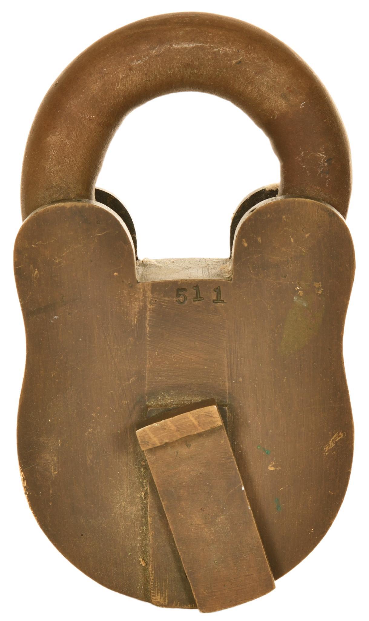Early Wells Fargo and Co. Express Padlock (1 of 4)