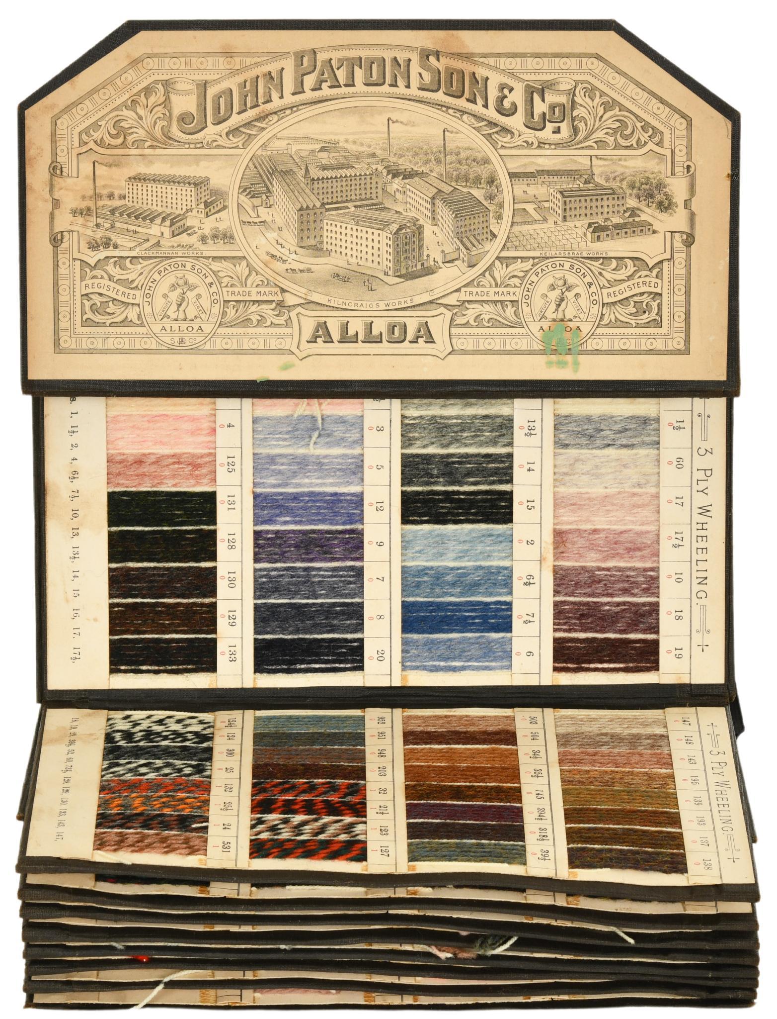 John Paton Son and Co. Yarn Sample Kit (1 of 3)