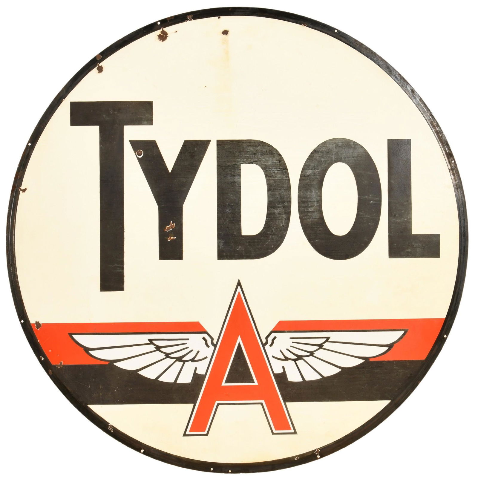 Tydol Flying A Red Identification Sign (1 of 2)
