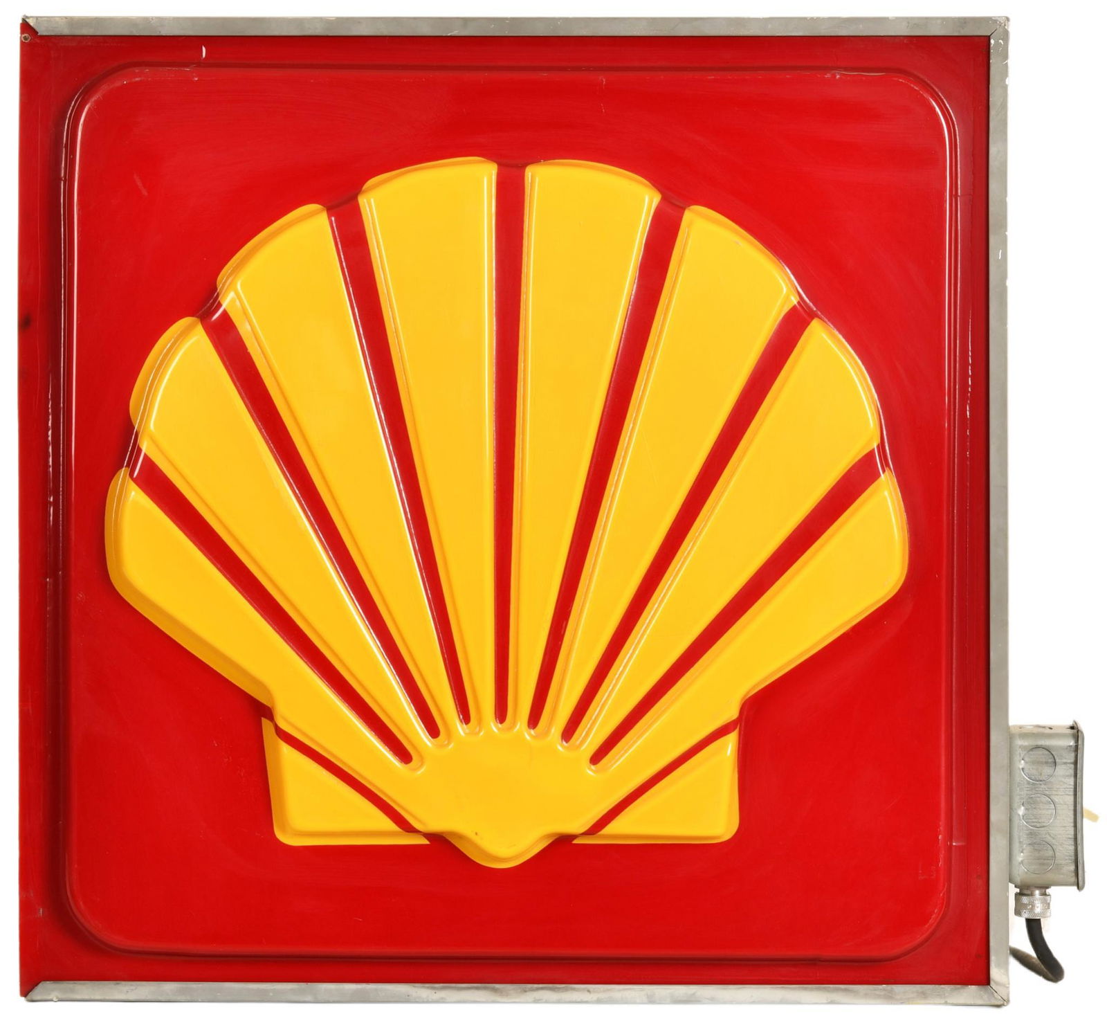 Shell Lighted Sign (1 of 3)