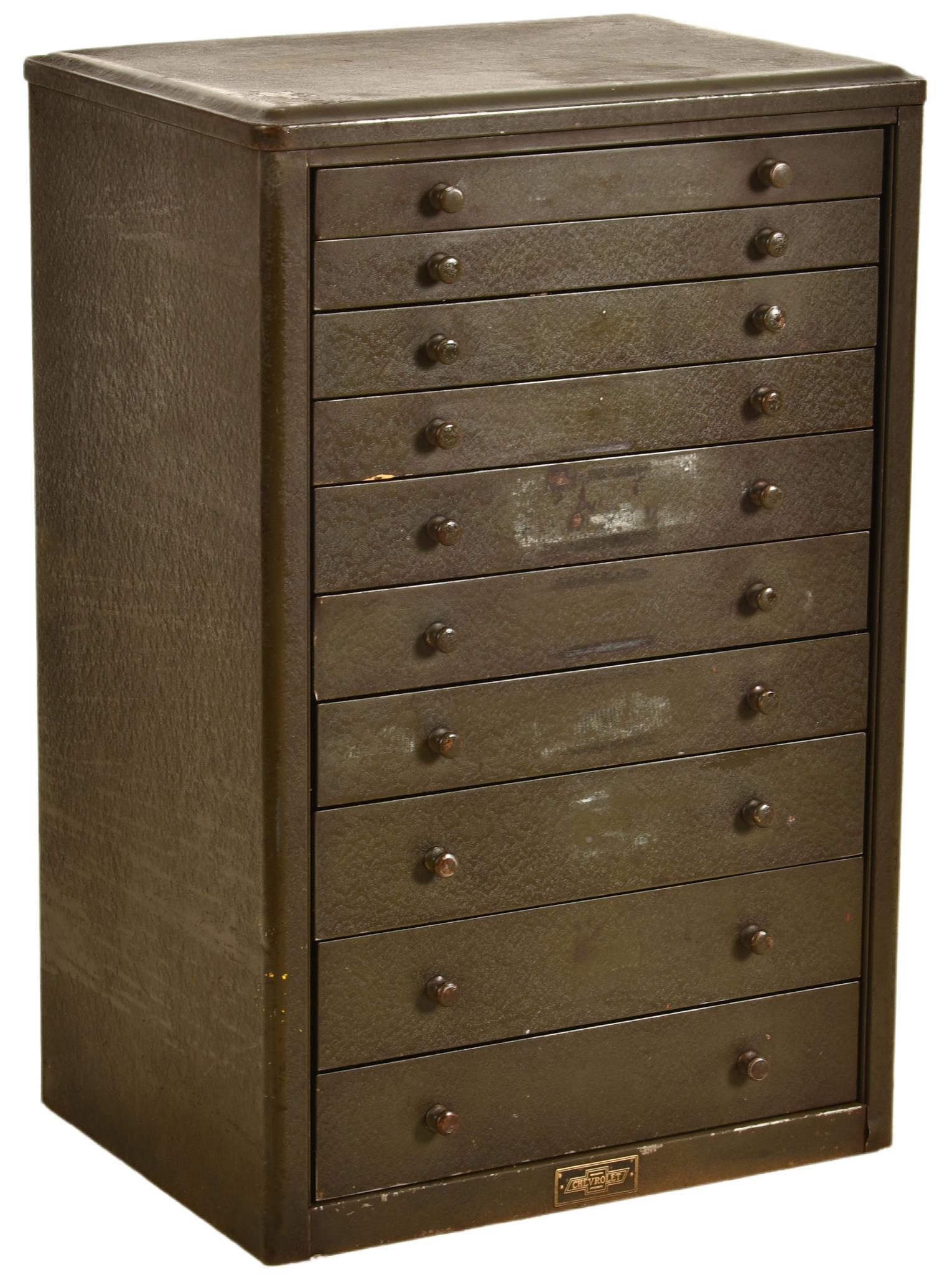 Chevrolet Dealership Parts Cabinet (1 of 2)