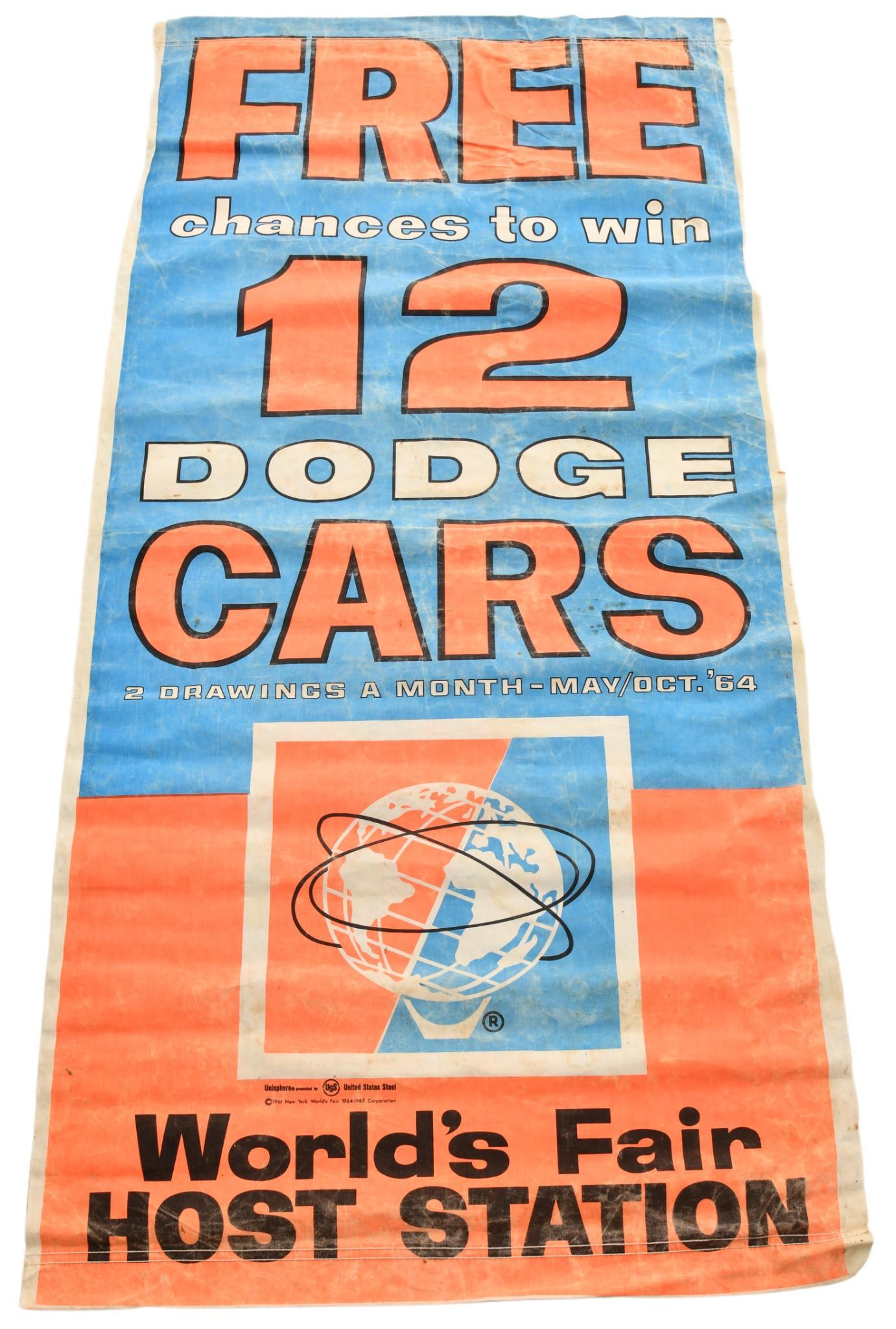 Dodge Worlds Fair Hanging Banner (1 of 1)
