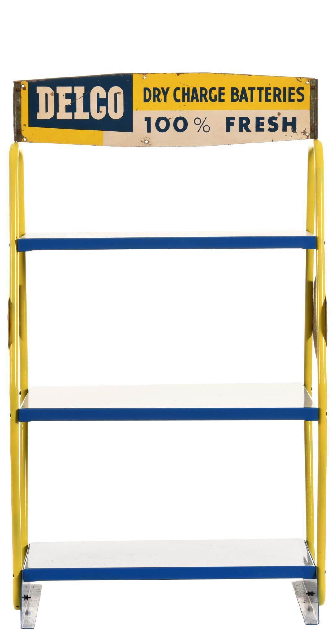 Delco Dry Charge Batteries Display (1 of 2)