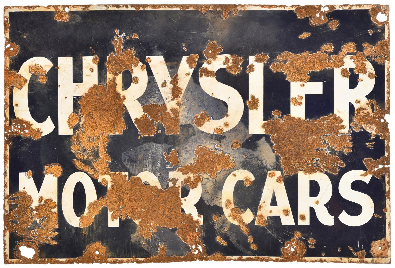 Chrysler Motor Cars Hanging Sign (1 of 2)