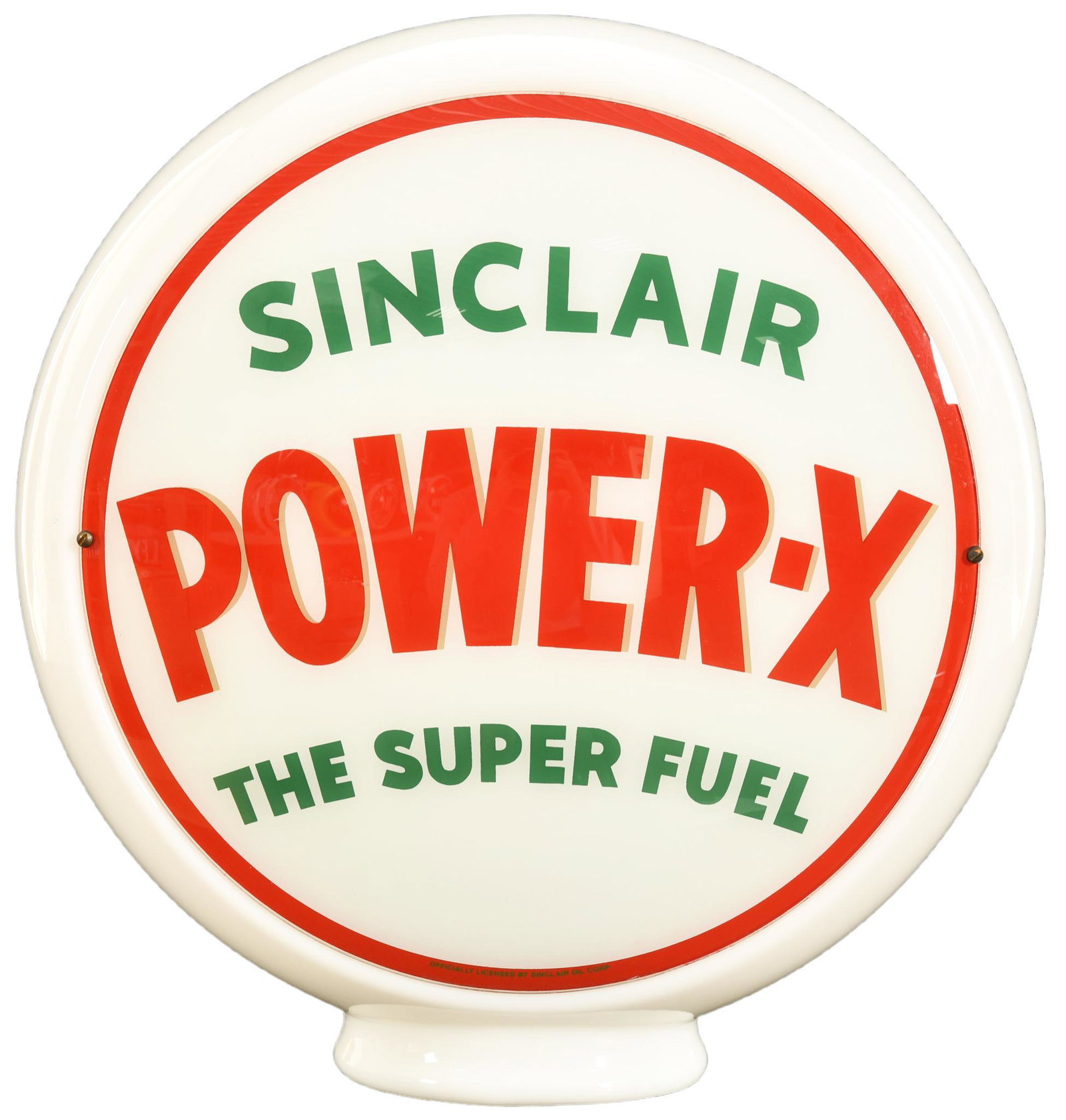 Reproduction Sinclair Power-X Gas Pump Globe (1 of 3)