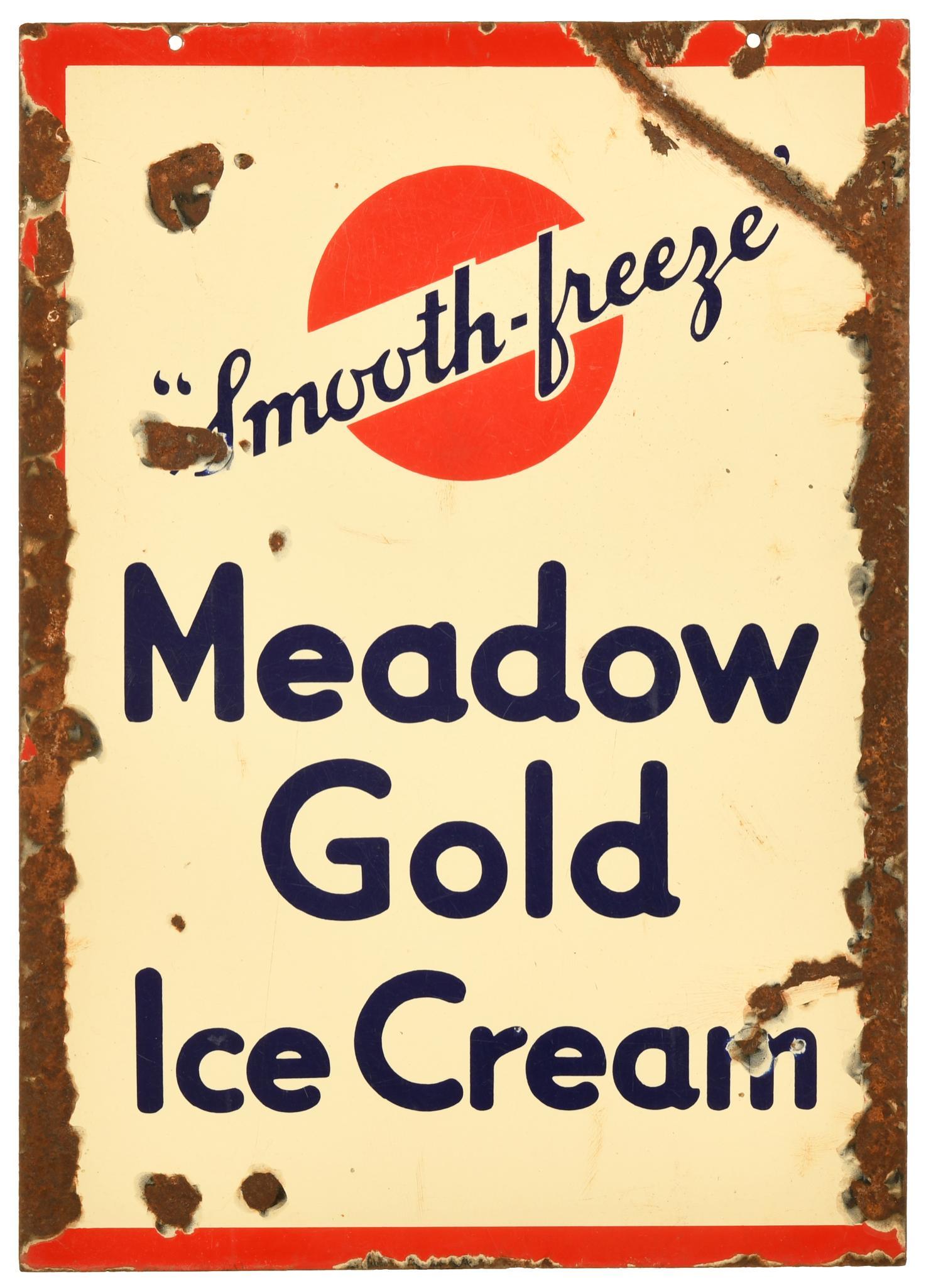 Meadow Gold Ice Cream Sign (1 of 2)