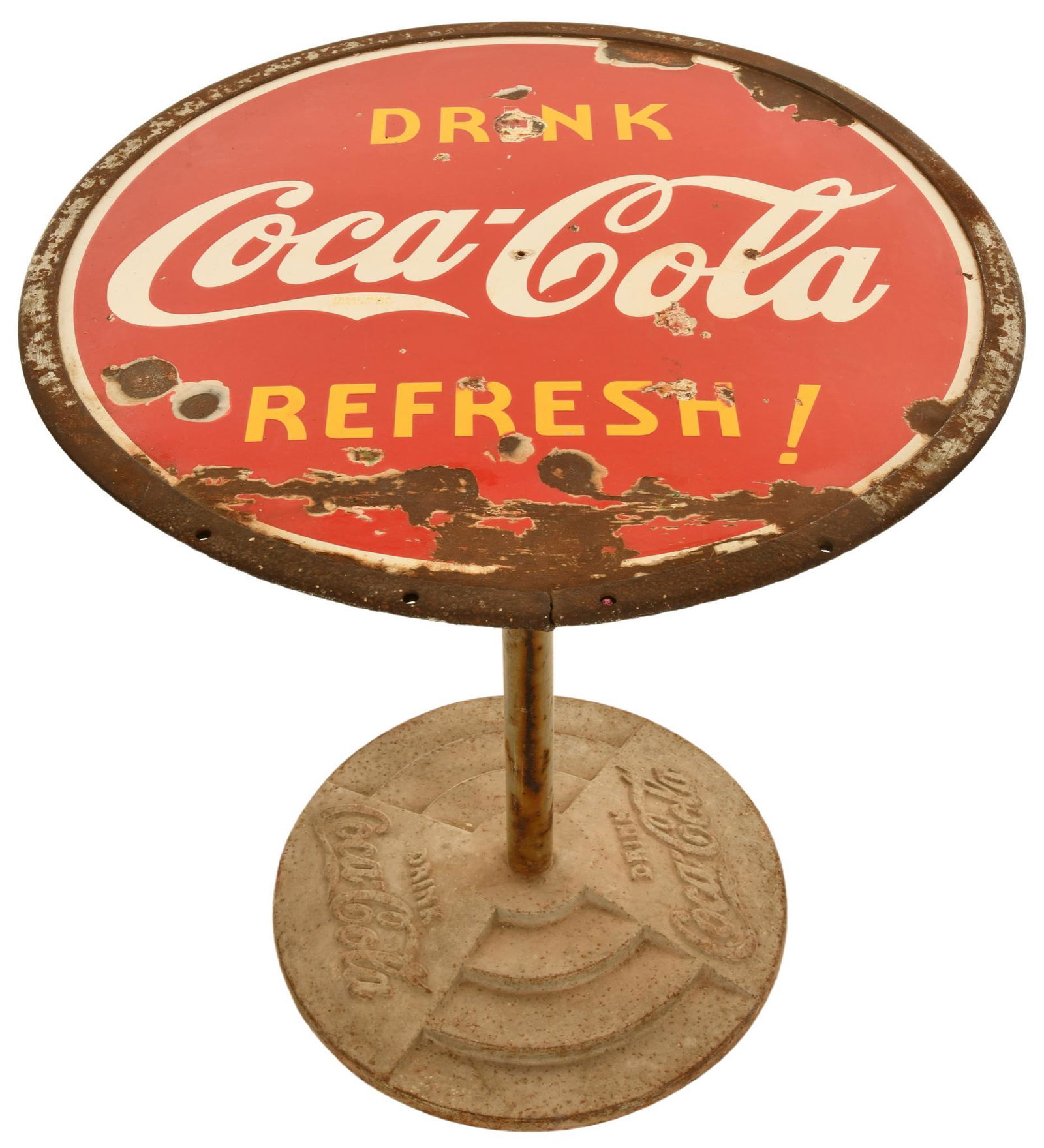 Drink Coca Cola Curb Sign Table (1 of 1)
