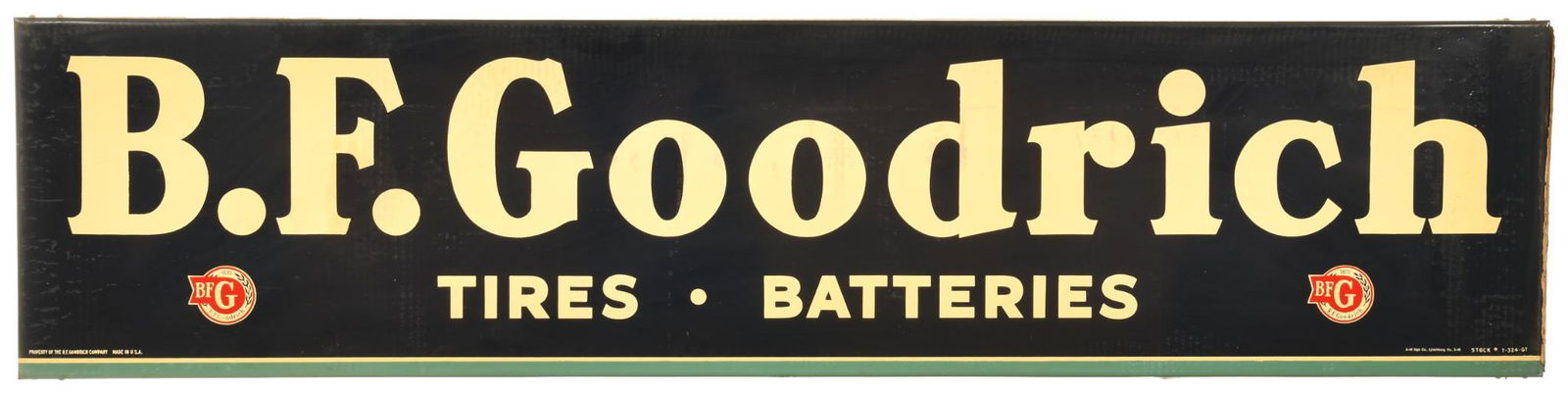 B.F. Goodrich Horizontal Sign (1 of 2)