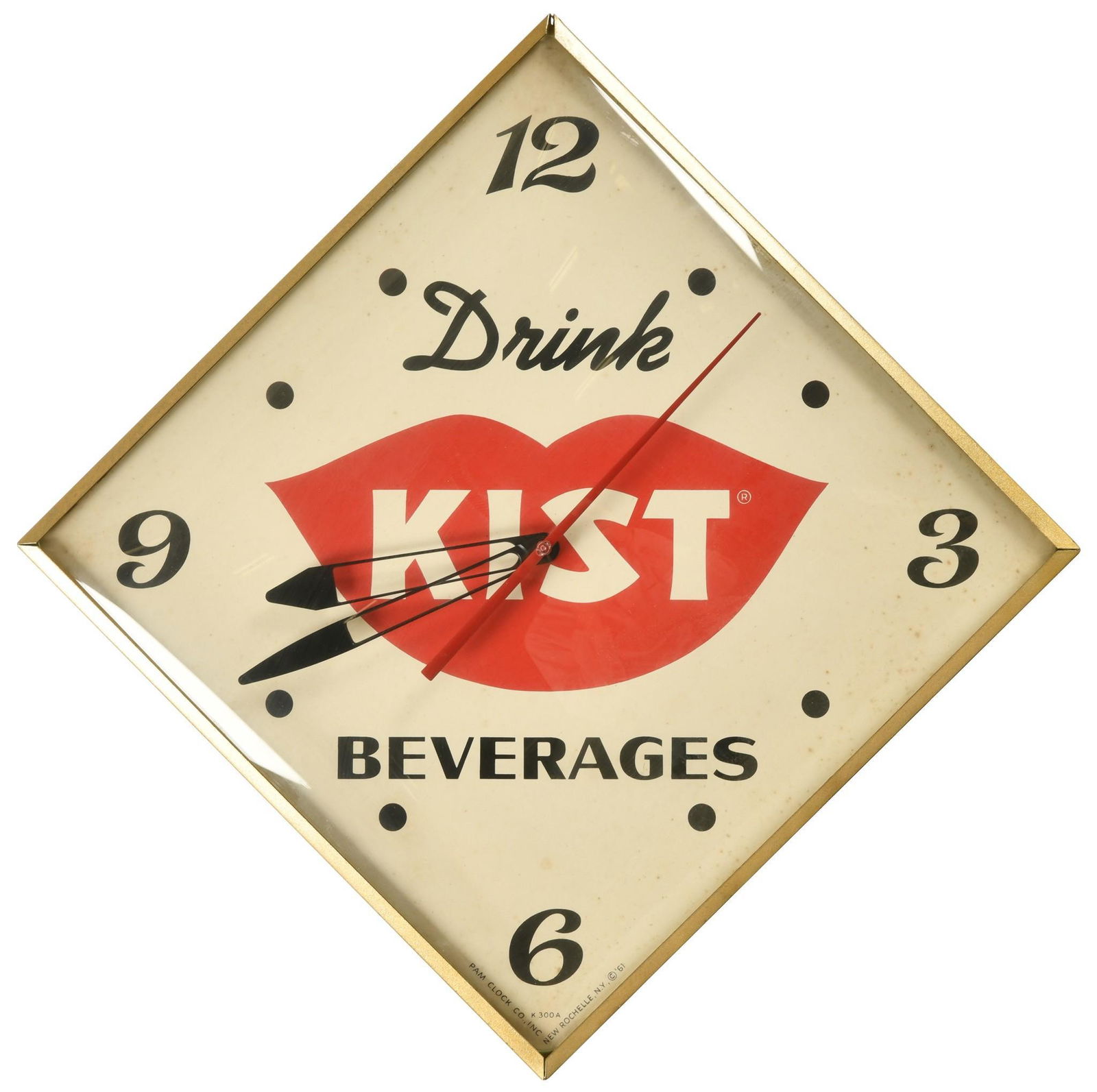 Drink Kist Beverages Pam Clock (1 of 2)