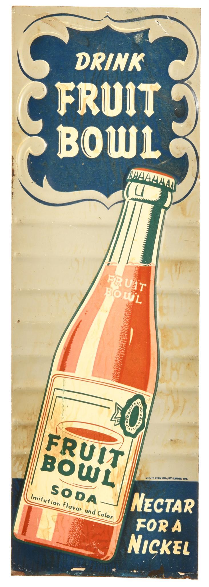 Drink Fruit Bowl Soda Sign (1 of 2)