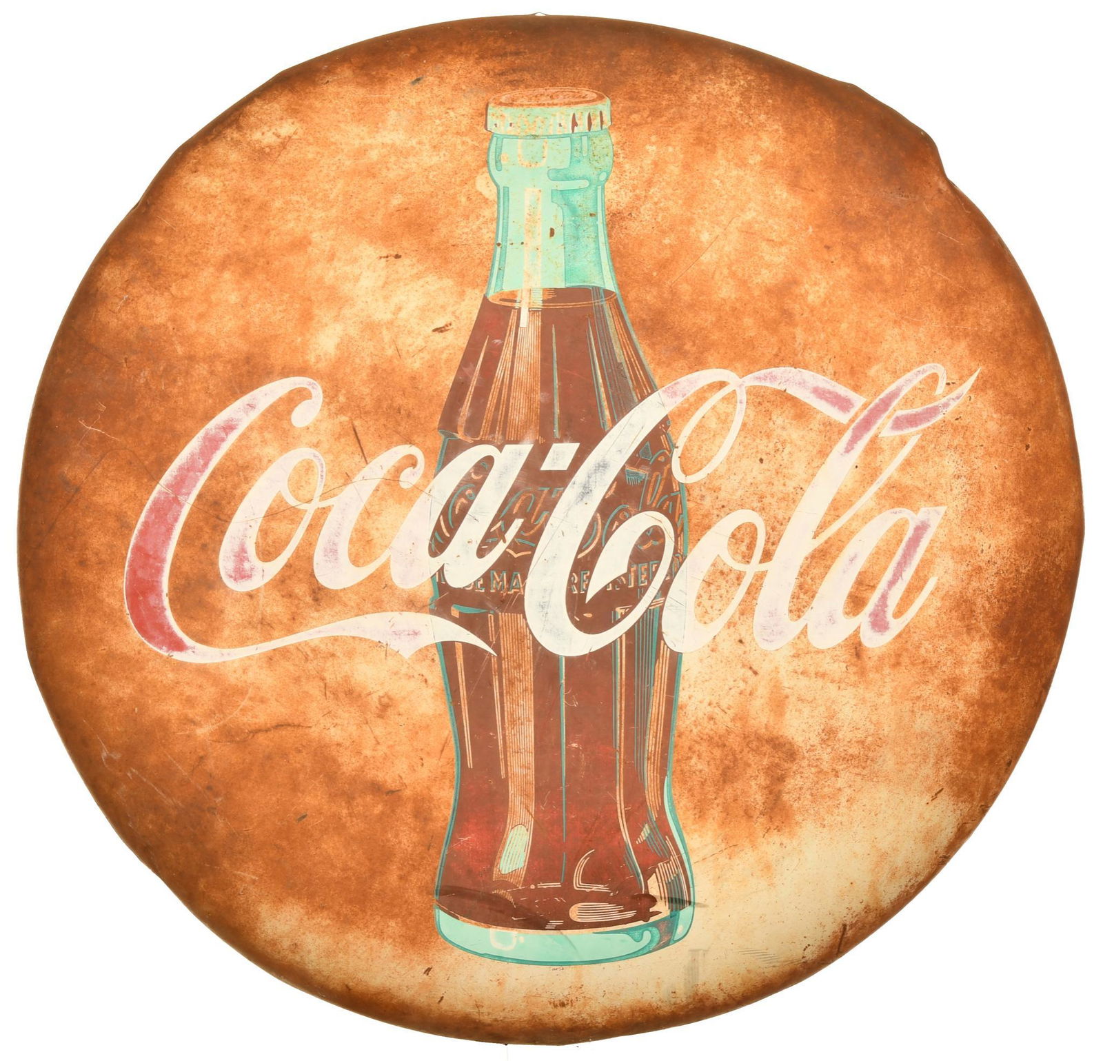 Coca Cola Button With Bottle (1 of 2)