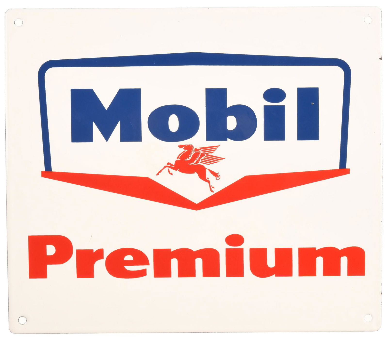 Mobil Premium Pump Plate (1 of 2)