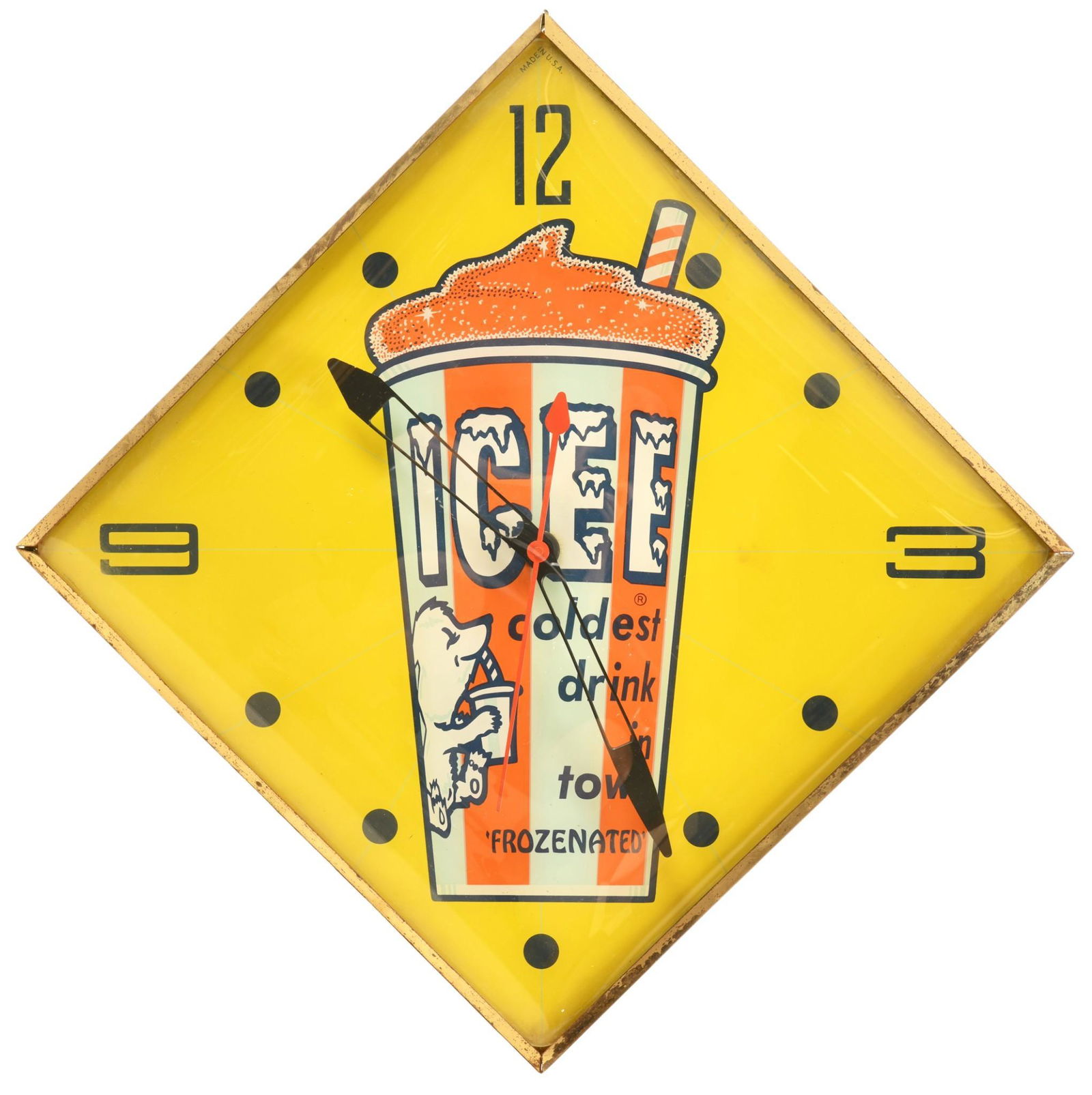 Icee Lighted Clock (1 of 3)