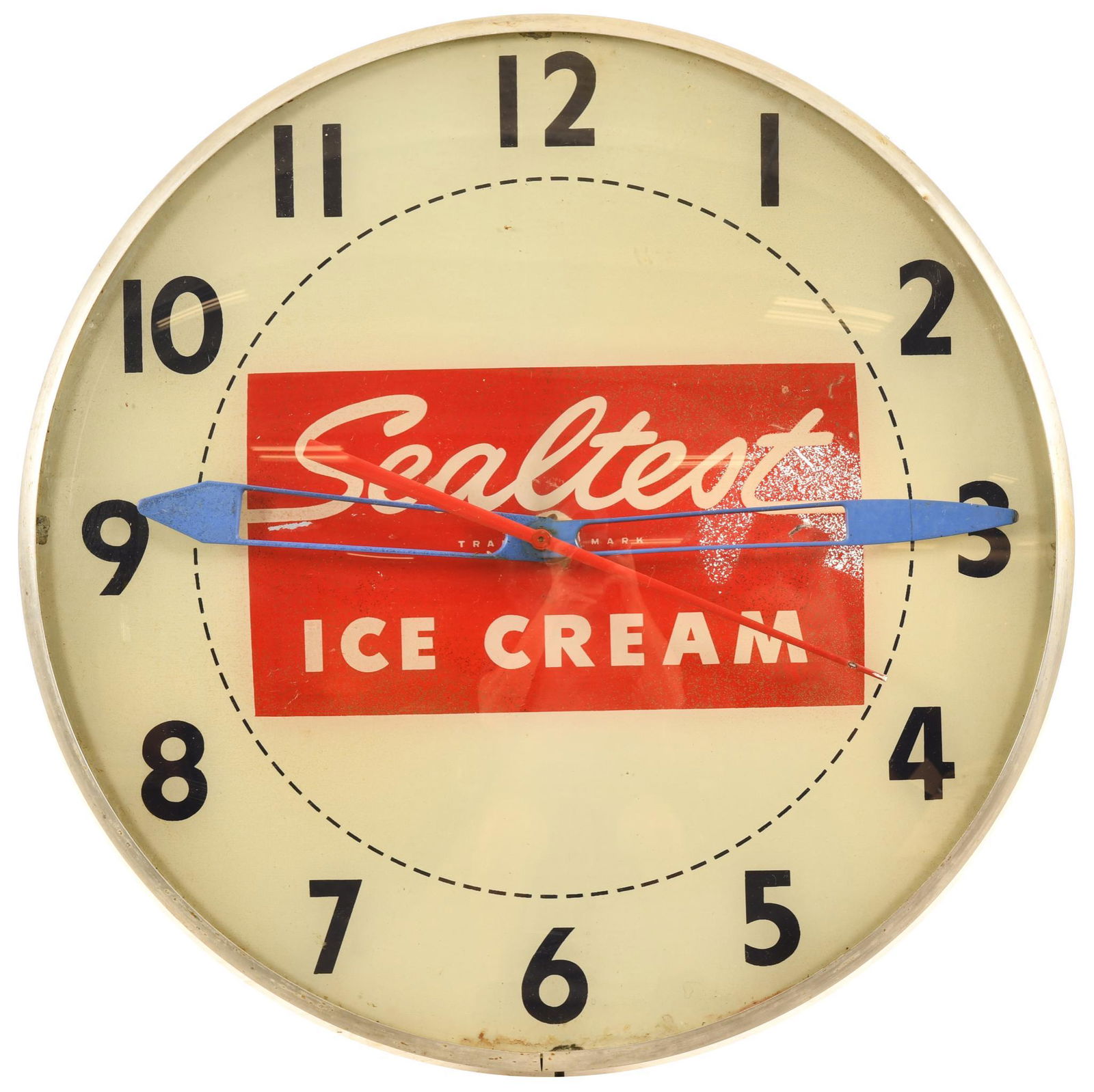 Sealtest Ice Cream Lighted Clock (1 of 2)