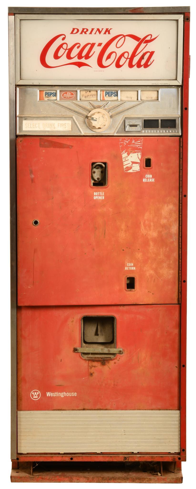Westinghouse Coca Cola WC-78-MD Upright Vending Machine (1 of 4)