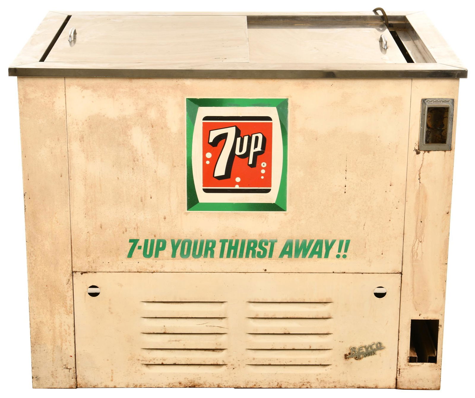 Bevco 7 Up Chest Cooler (1 of 2)