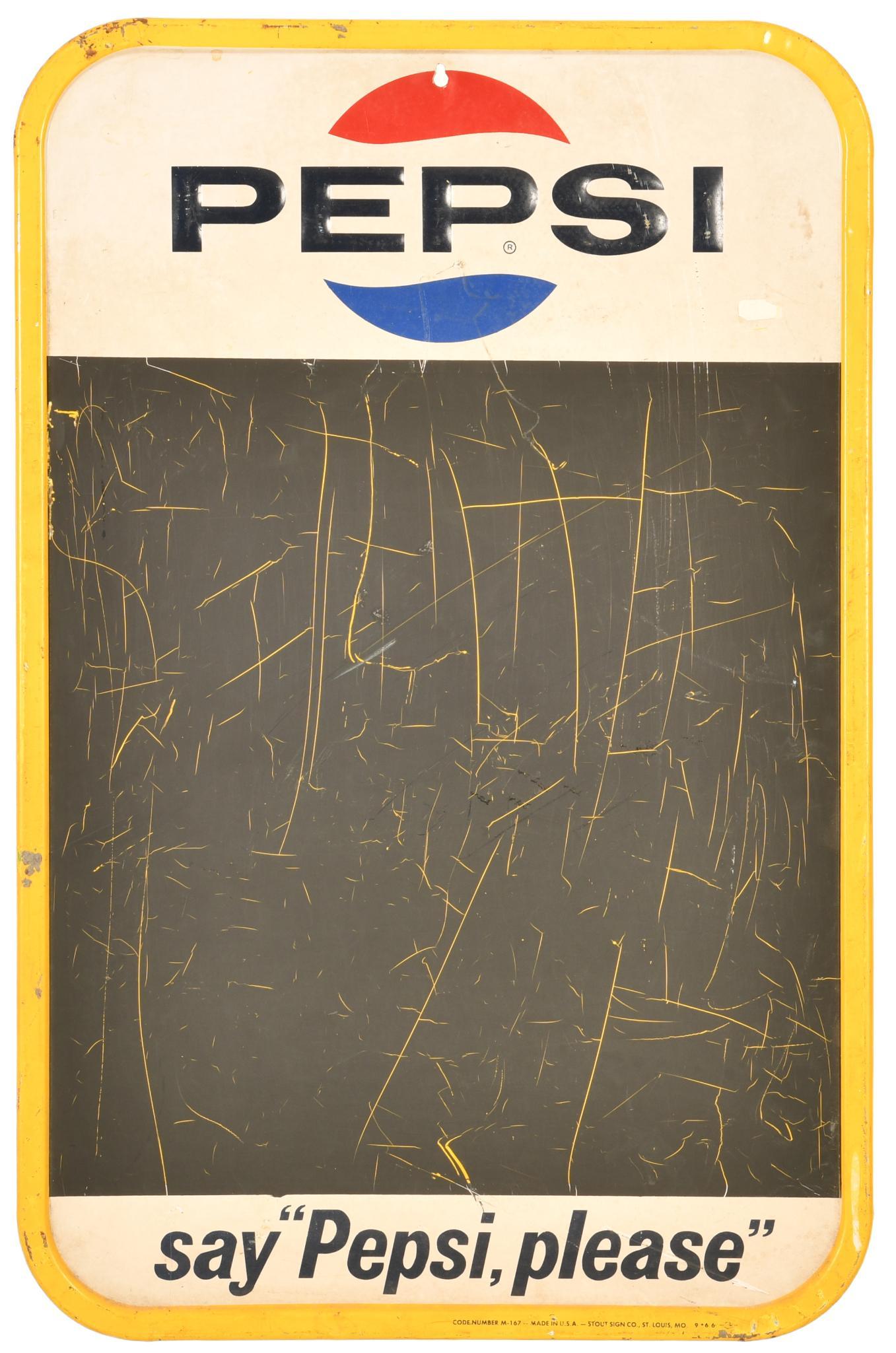Pepsi Chalkboard Sign (1 of 2)