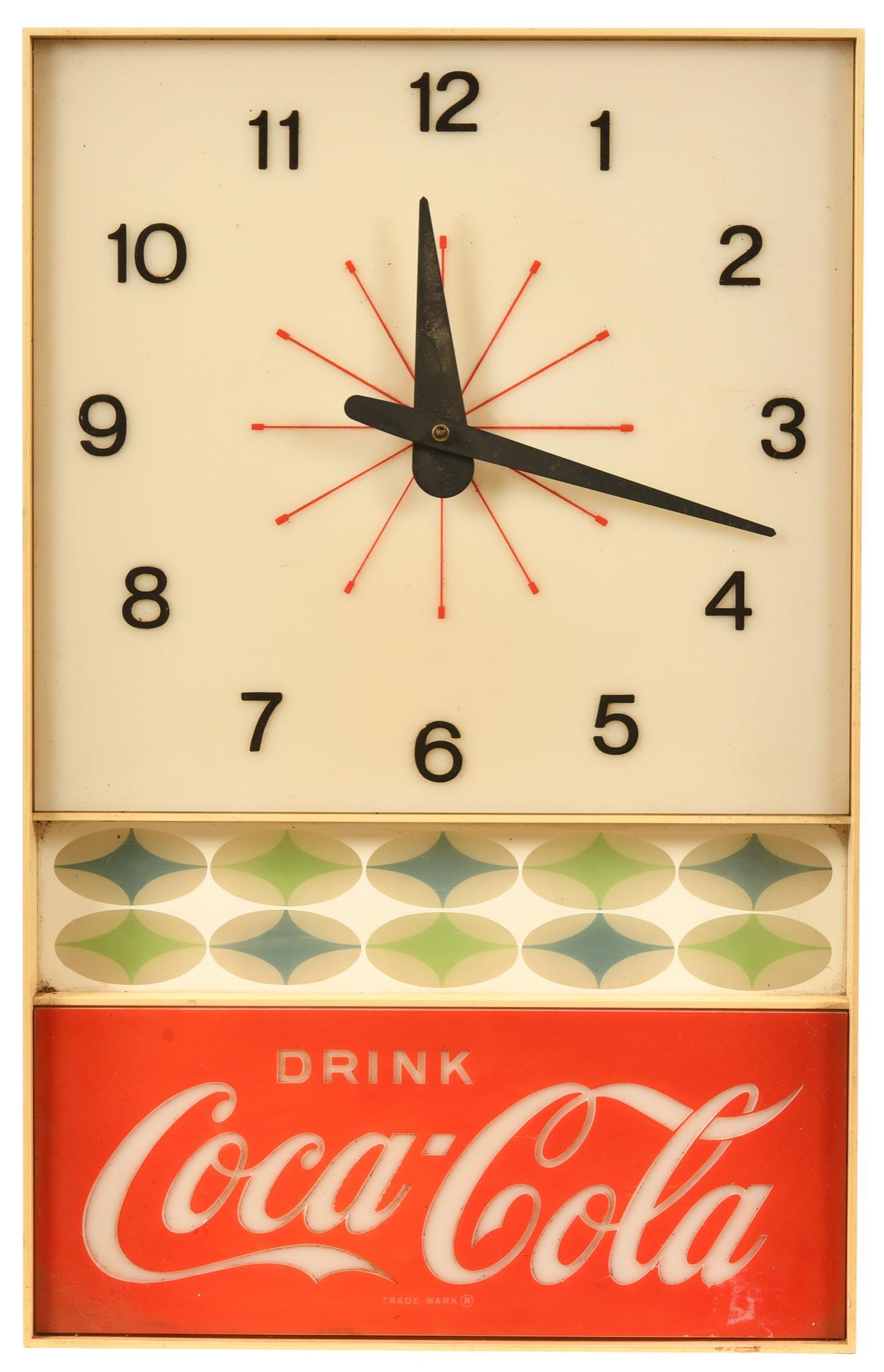 Drink Coca Cola Plastic Clock (1 of 2)